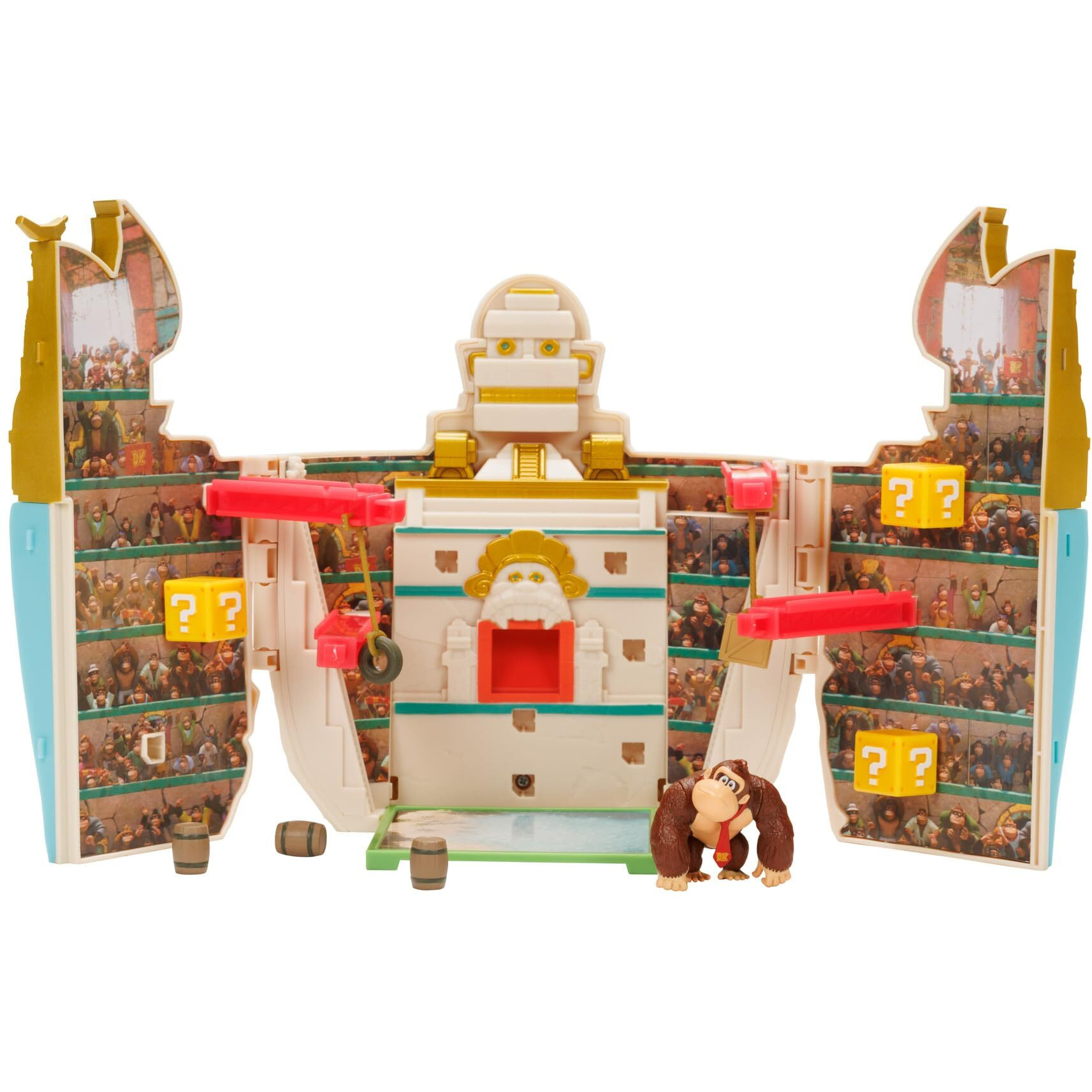 The Super Mario Bros. Movie Donkey Kong Mini Basic Playset Arena Wave 2