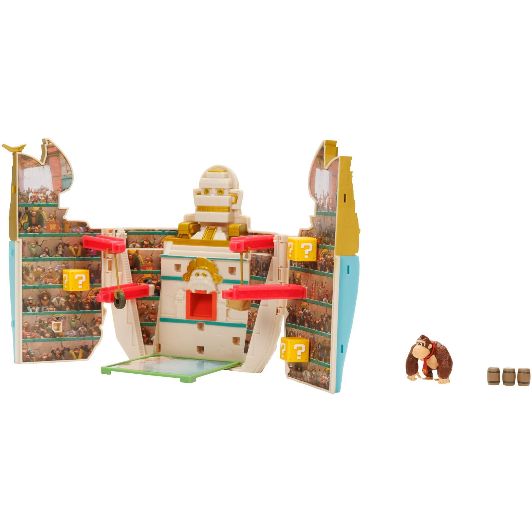 The Super Mario Bros. Movie Donkey Kong Mini Basic Playset Arena Wave 2