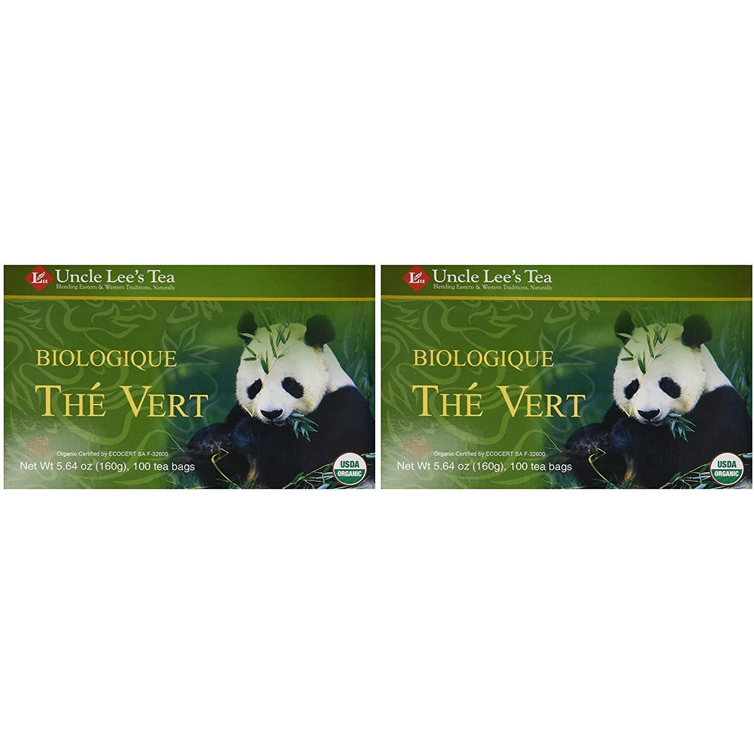 Uncle Lee's Legends Of China Organic Green Tea - 100 Tea Bags