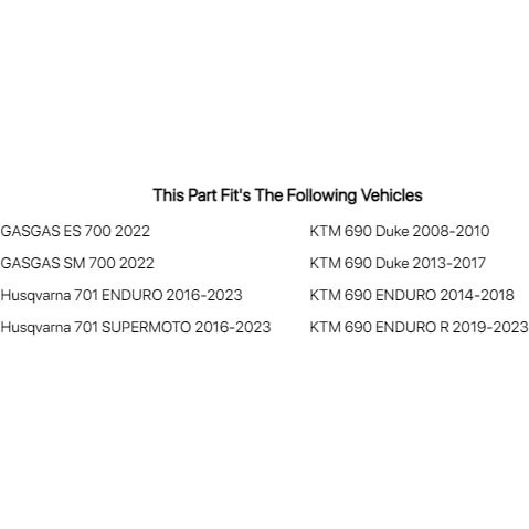 Tusk Folding Shift Lever Black/Orange Tip For Ktm 690 Enduro R 2019-2024