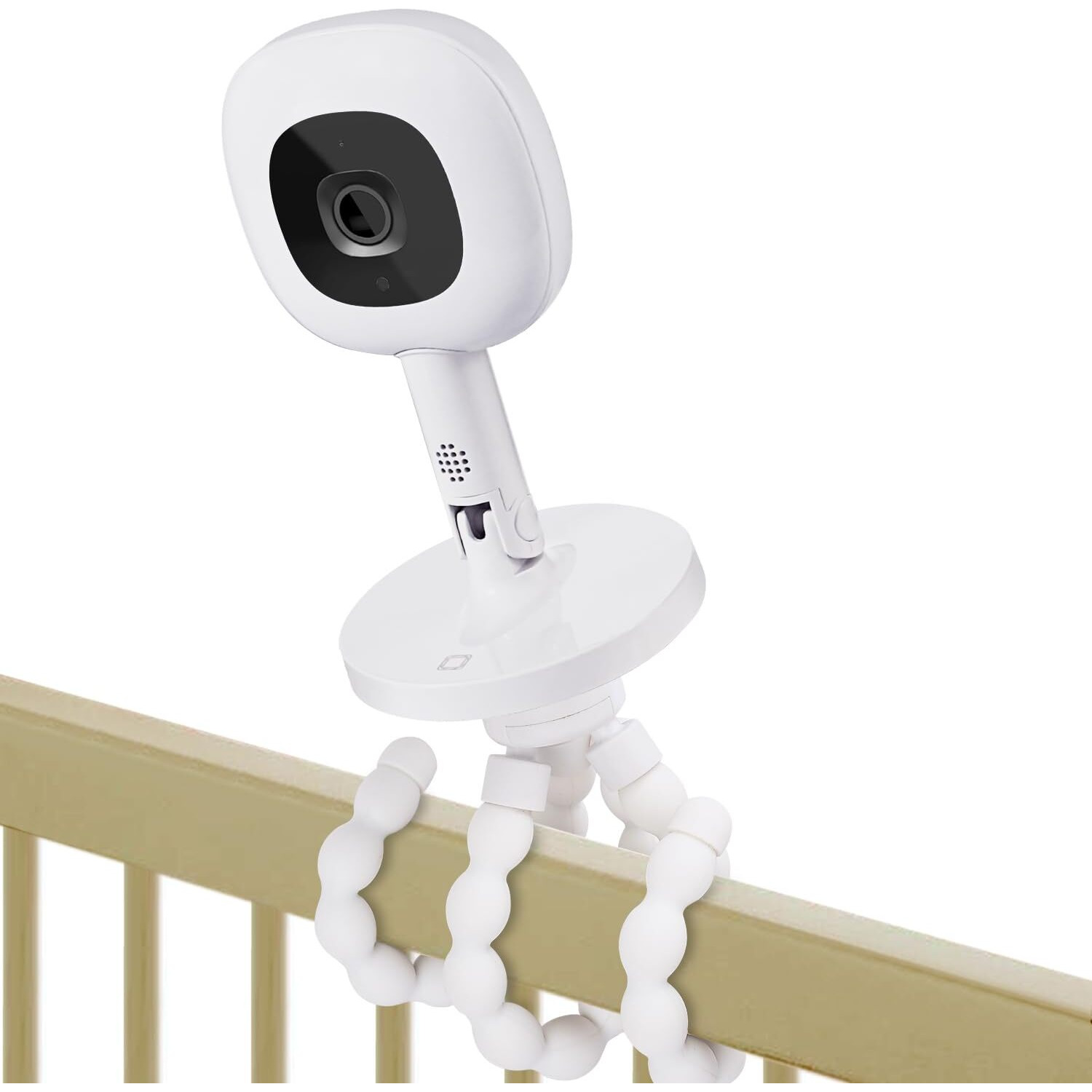 Flexible Baby Monitor Mount Compatible With Nanit Pro Smart Baby Monitor & Flex Stand Baby Monitor, Tripod Baby Camera Mount, Perfect View Angle Without Tools Or Wall Damage