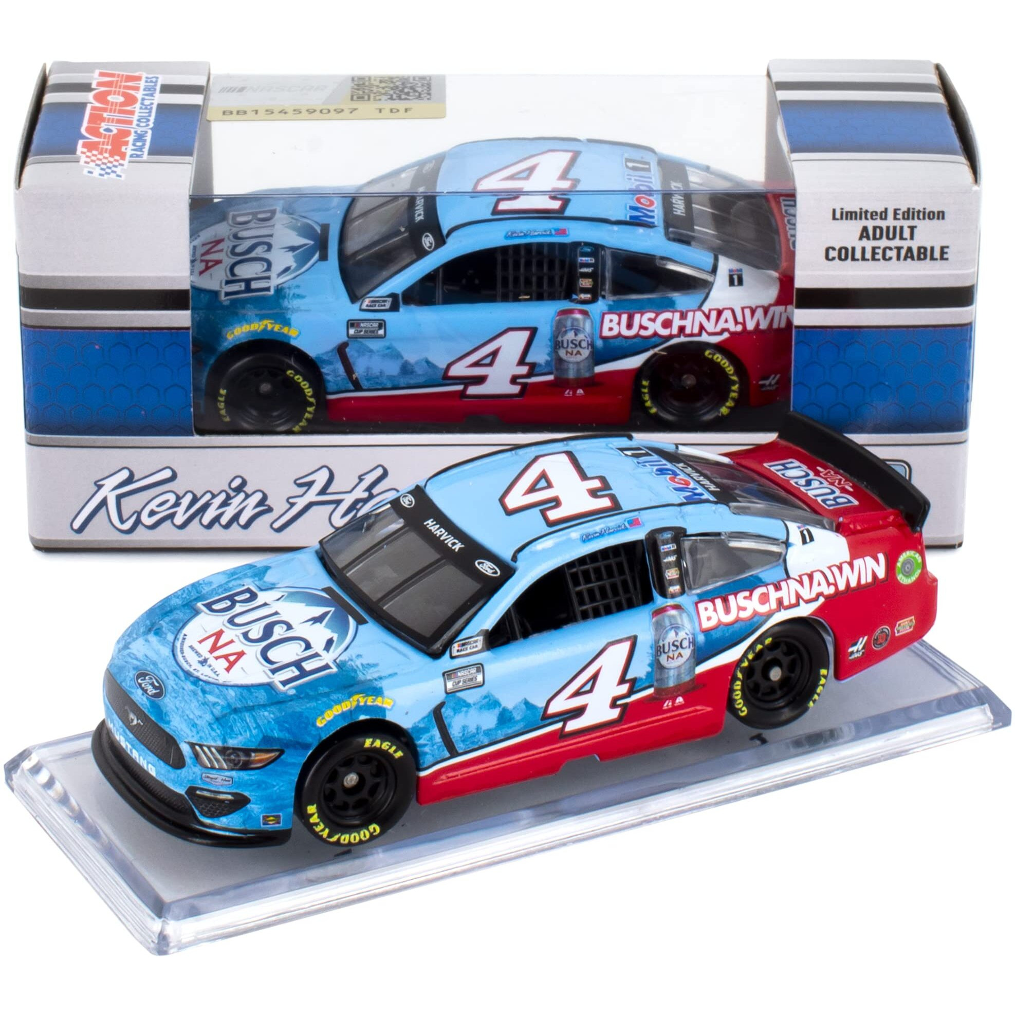Lionel Racing Kevin Harvick 2021 Busch Na 164 Arc Diecast, Multi