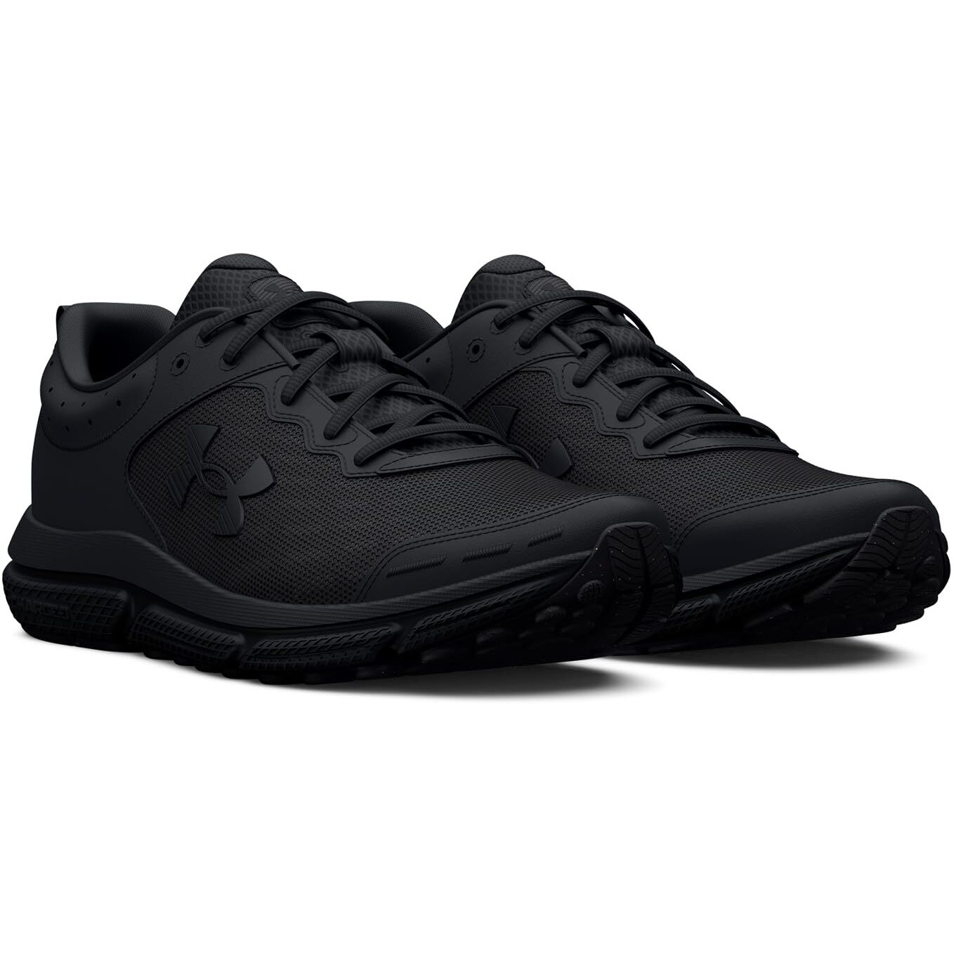 Under Armour Men's Charged Assert 10, (004) Black/Black/Black, 10.5, Us