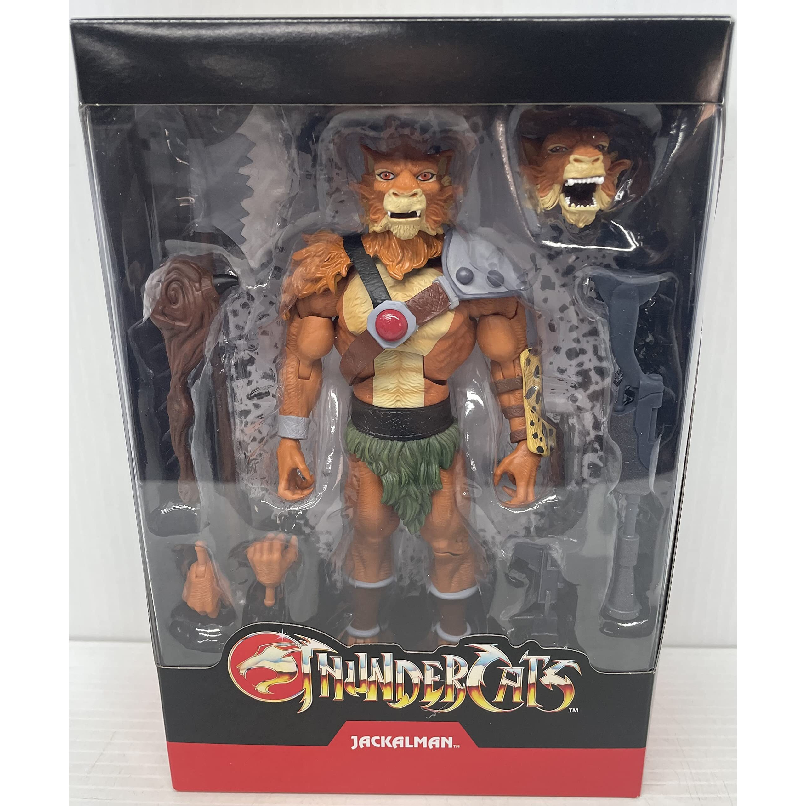 Super7 Thundercats Jackalman (Version 2) Ultimates Action Figure, Multicolor
