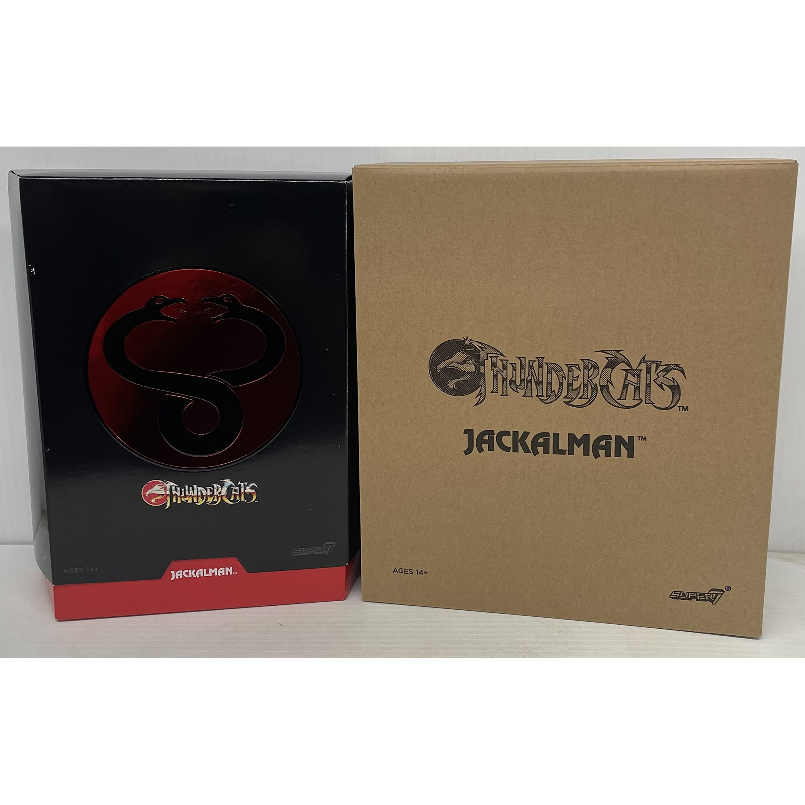 Super7 Thundercats Jackalman (Version 2) Ultimates Action Figure, Multicolor