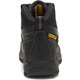 Cat Footwear Men's Threshold Waterproof Steel Toe Work Boot, Black, 10.5