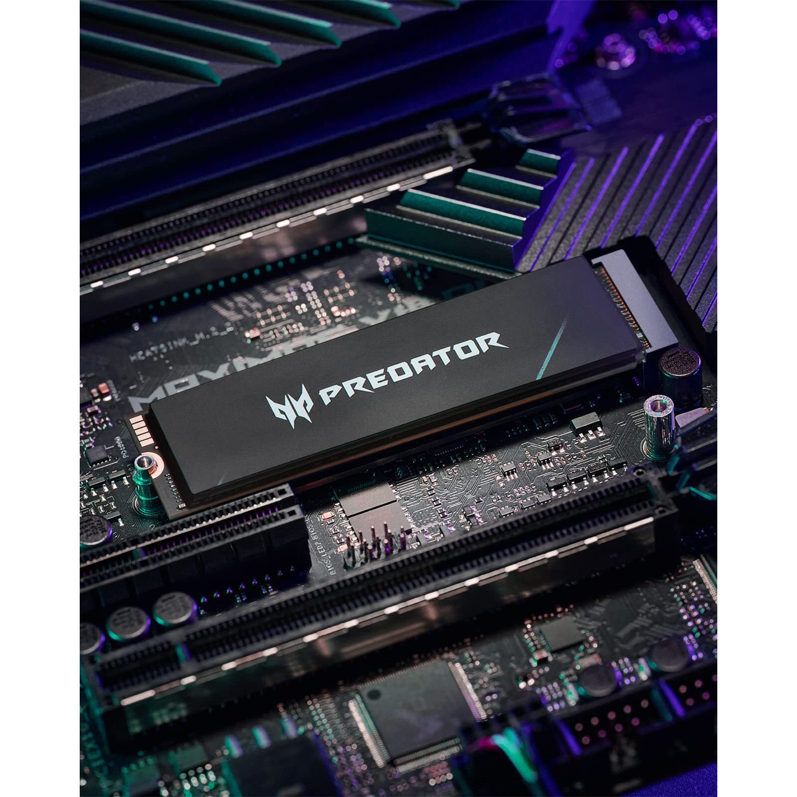 Acer Predator Gm7000 4Tb M.2 Ssd 2280 Nvme Gen4 Internal Gaming Ssd, Compatible With Ps5 Up To 7400Mb/S - Bl.9Bwwr.107