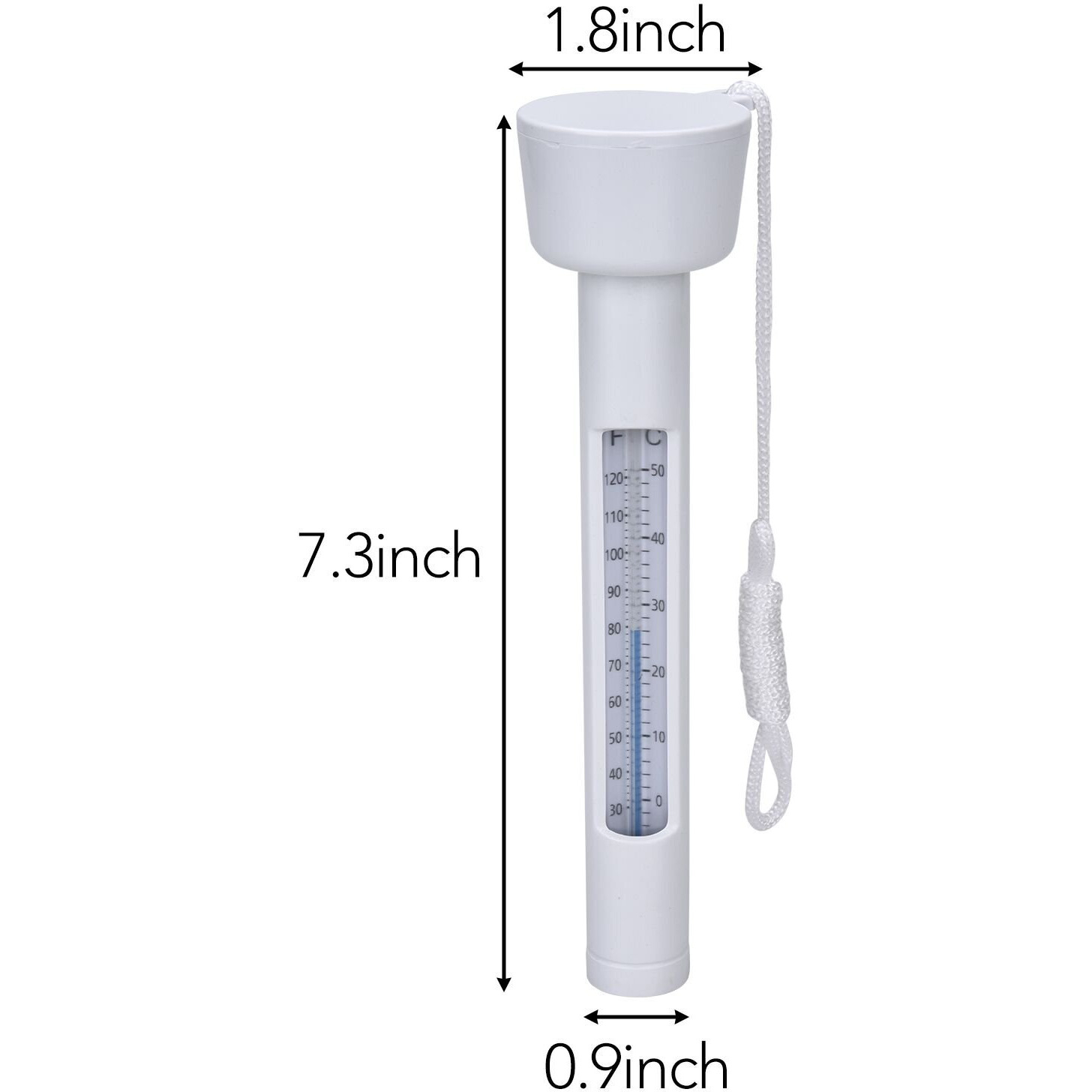 [Large Floating Pool Thermometer] Elander Pro Water Thermometers, For Outdoor & Indoor Swimming Pools, Spas, Hot Tubs, Fish Ponds