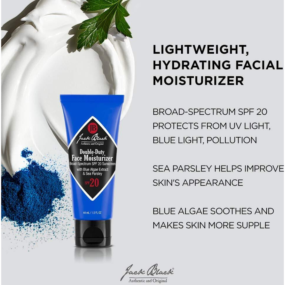 Jack Black Double-Duty Face Moisturizer Spf 20, 1.5 Fl Oz