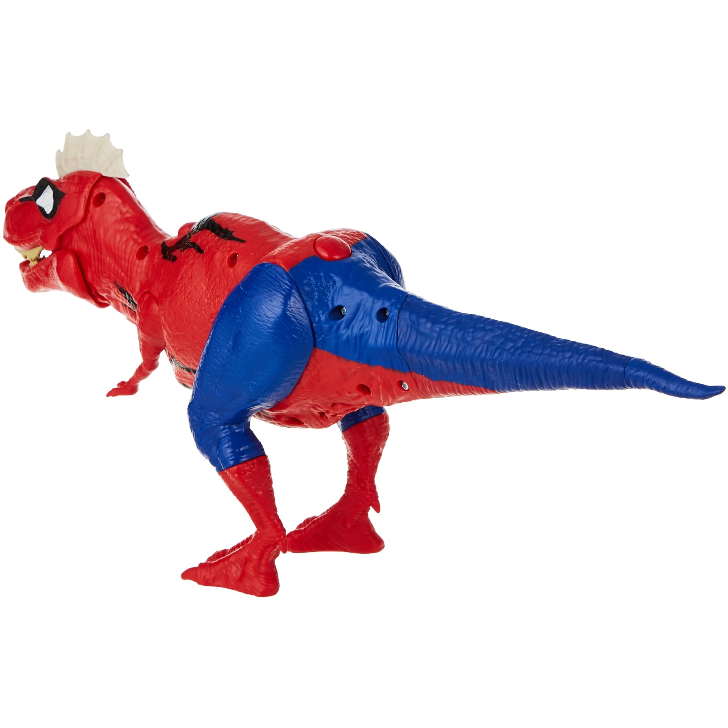 Spider-Man Marvel Web Chompin' Spider-Rex 16-Inch Action Figure With Sounds And Dino Blast Action, Superhero Toys For Kids Ages 4 And Up