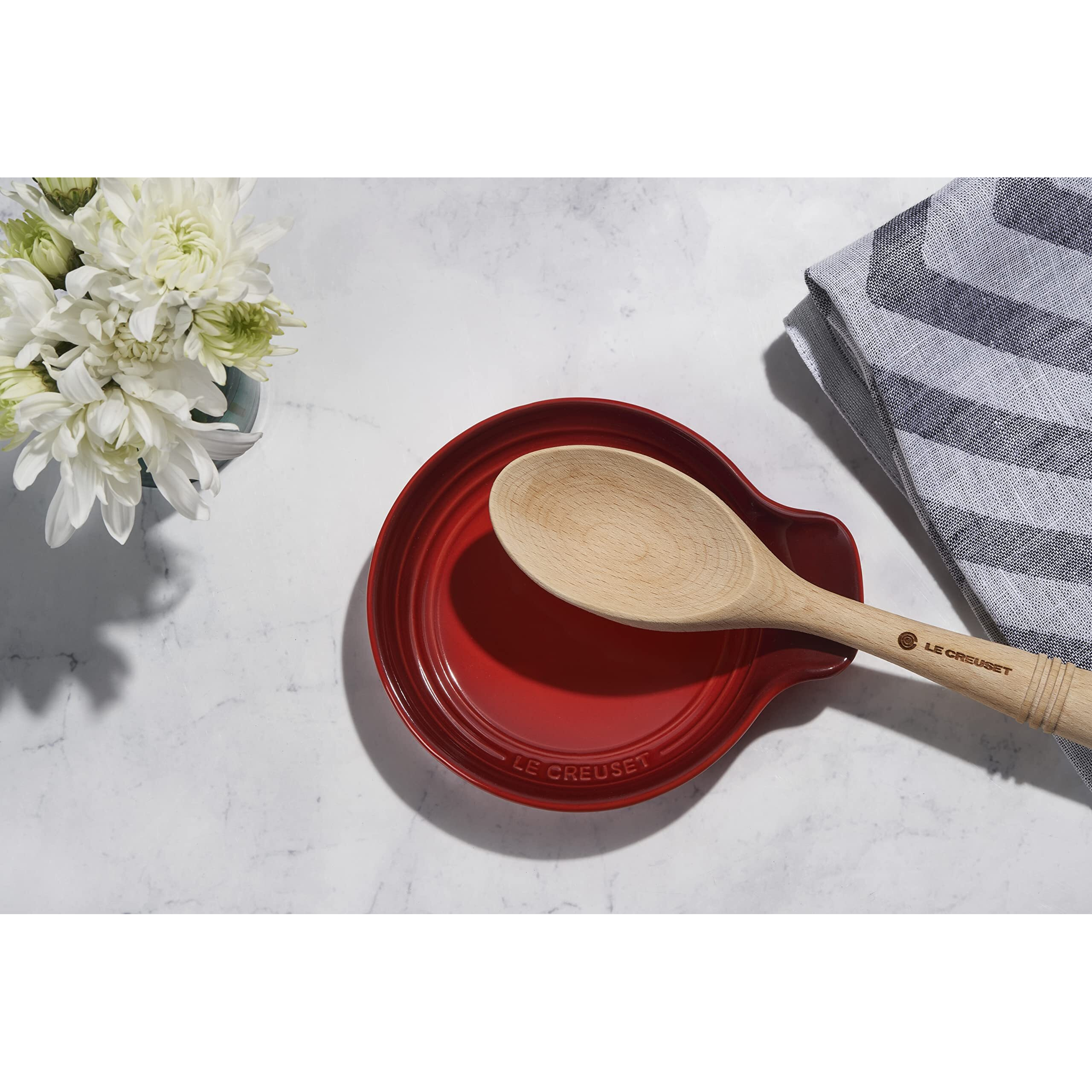 Le Creuset Signature Stoneware Spoon Rest, 6 Inches, Marseille