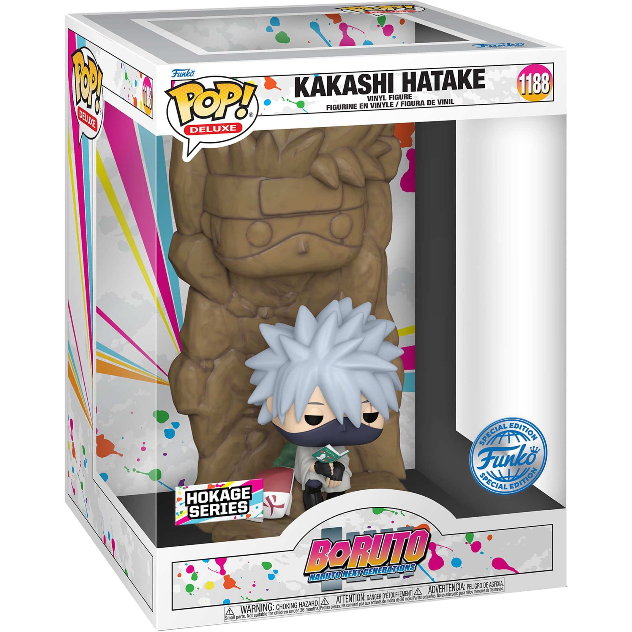 Funko Pop Animation - Deluxe Boruto - Kakashi Hatake Hokage Series Special Edition Multicolor Exclusive 1188