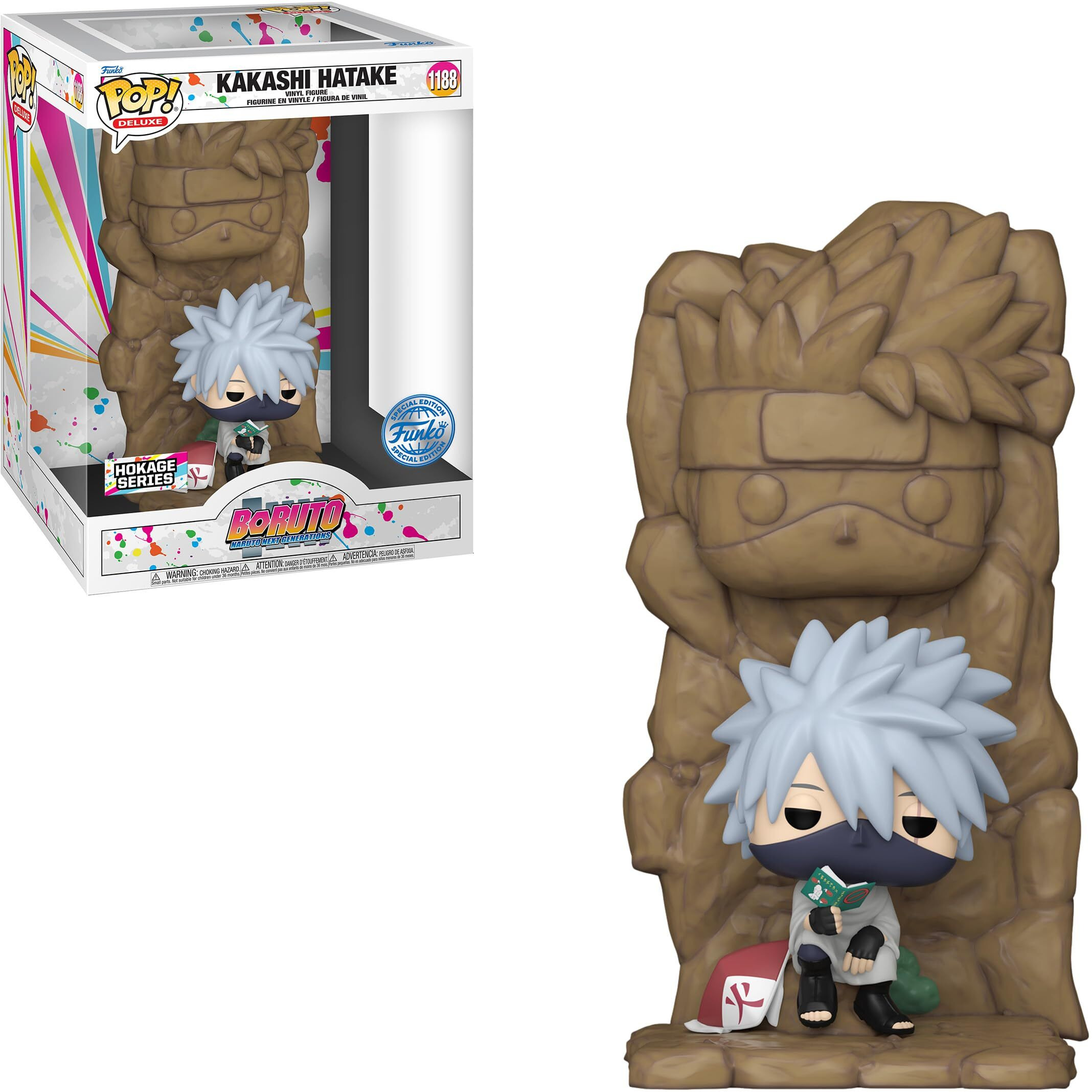 Funko Pop Animation - Deluxe Boruto - Kakashi Hatake Hokage Series Special Edition Multicolor Exclusive 1188