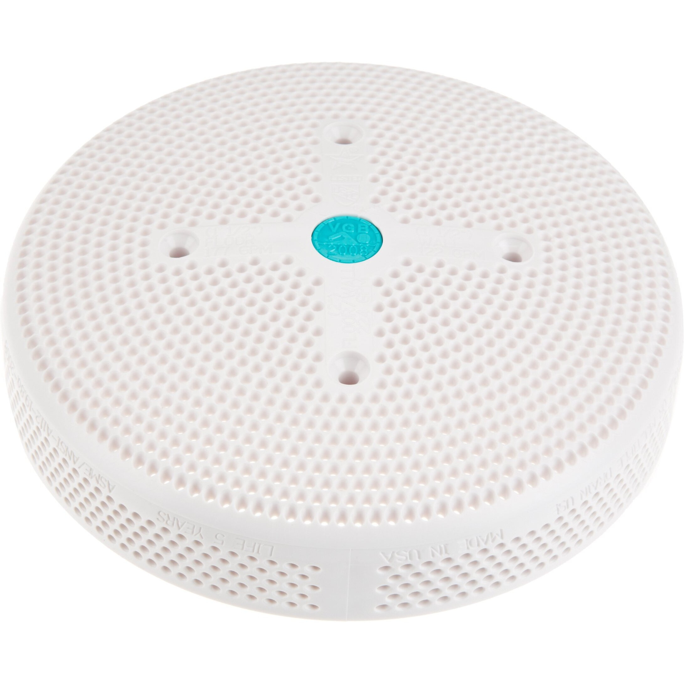 Aquastar Pool Products Inc 6Hpha101 6" Repl Suc Cover W/Screws