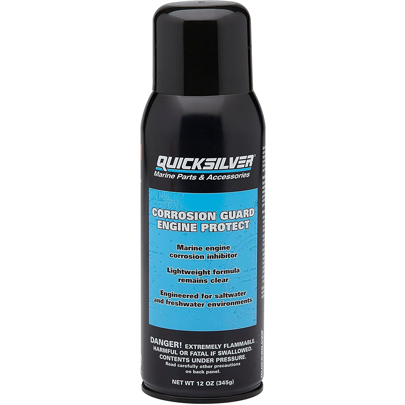 Quicksilver Corrosion Guard Engine Protect Rust Inhibitor - 12 Oz.