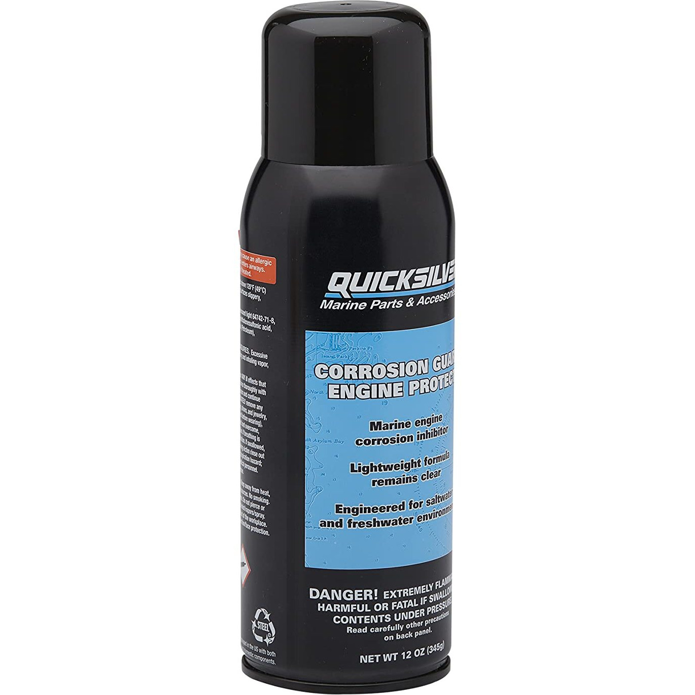 Quicksilver Corrosion Guard Engine Protect Rust Inhibitor - 12 Oz.