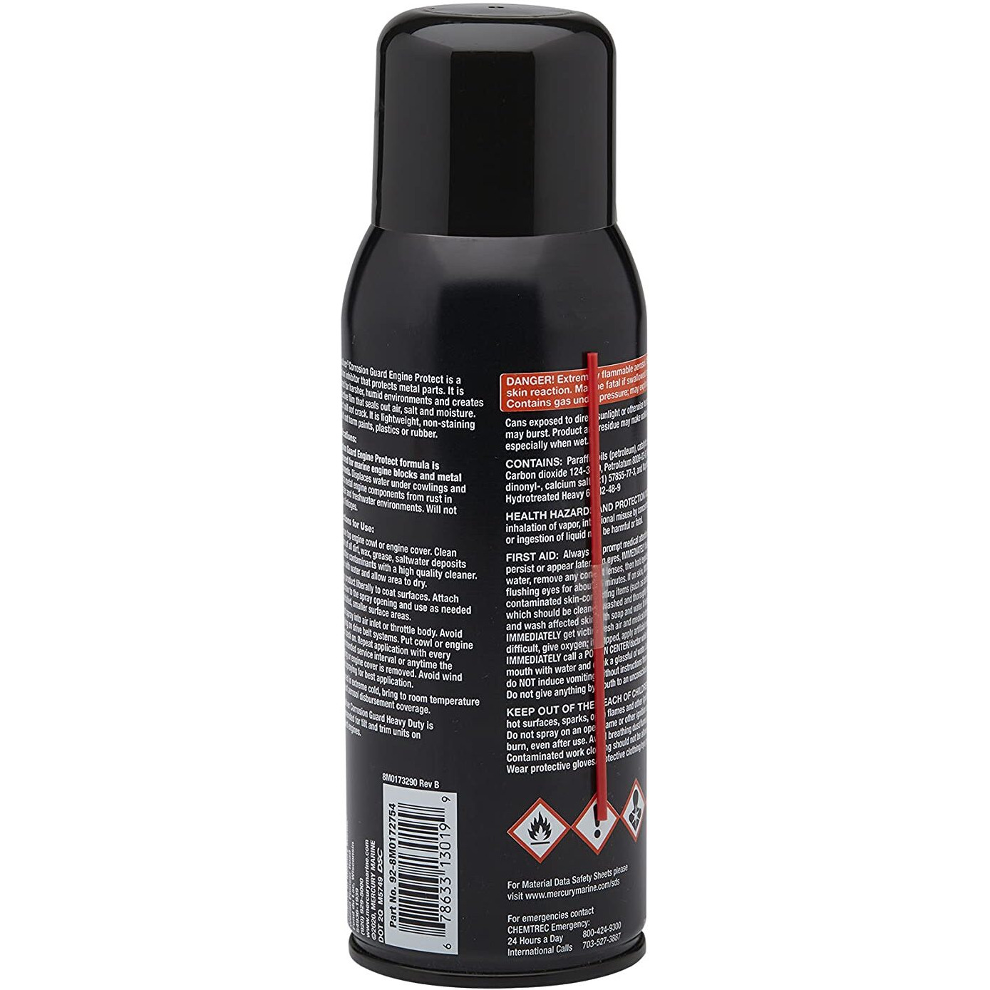 Quicksilver Corrosion Guard Engine Protect Rust Inhibitor - 12 Oz.