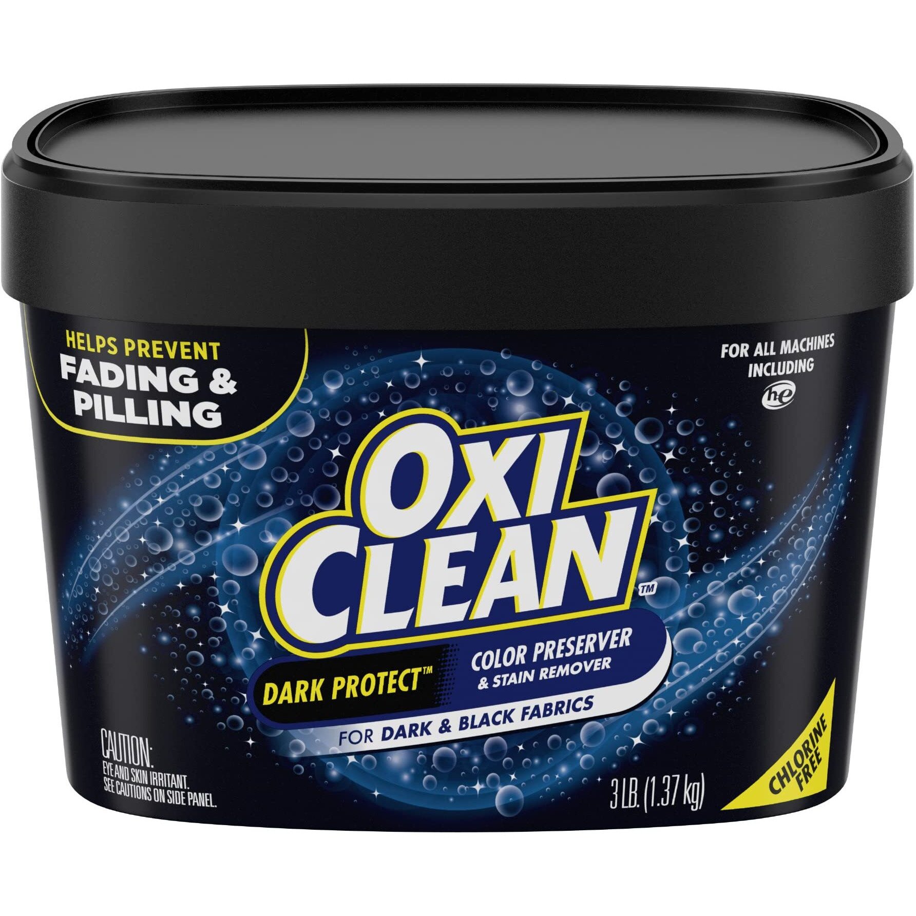 Oxiclean Dark Protect Laundry Booster, Laundry Stain Remover For Clothes, 3 Lbs