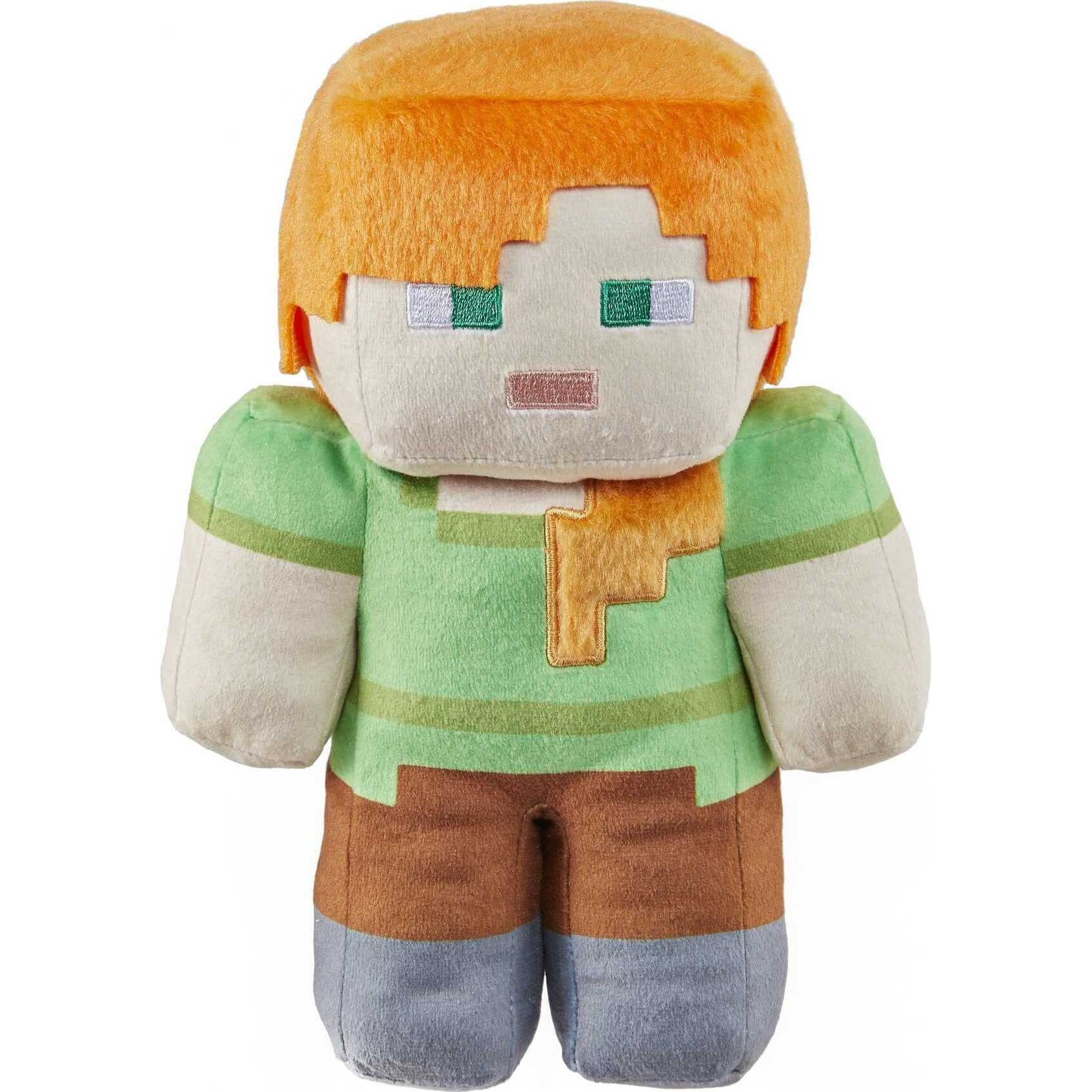 Mattel Minecraft Basic Plush Alex Soft Doll, Video Game-Inspired Collectible Toy For Kids & Fans Ages 3 Years Old & Up