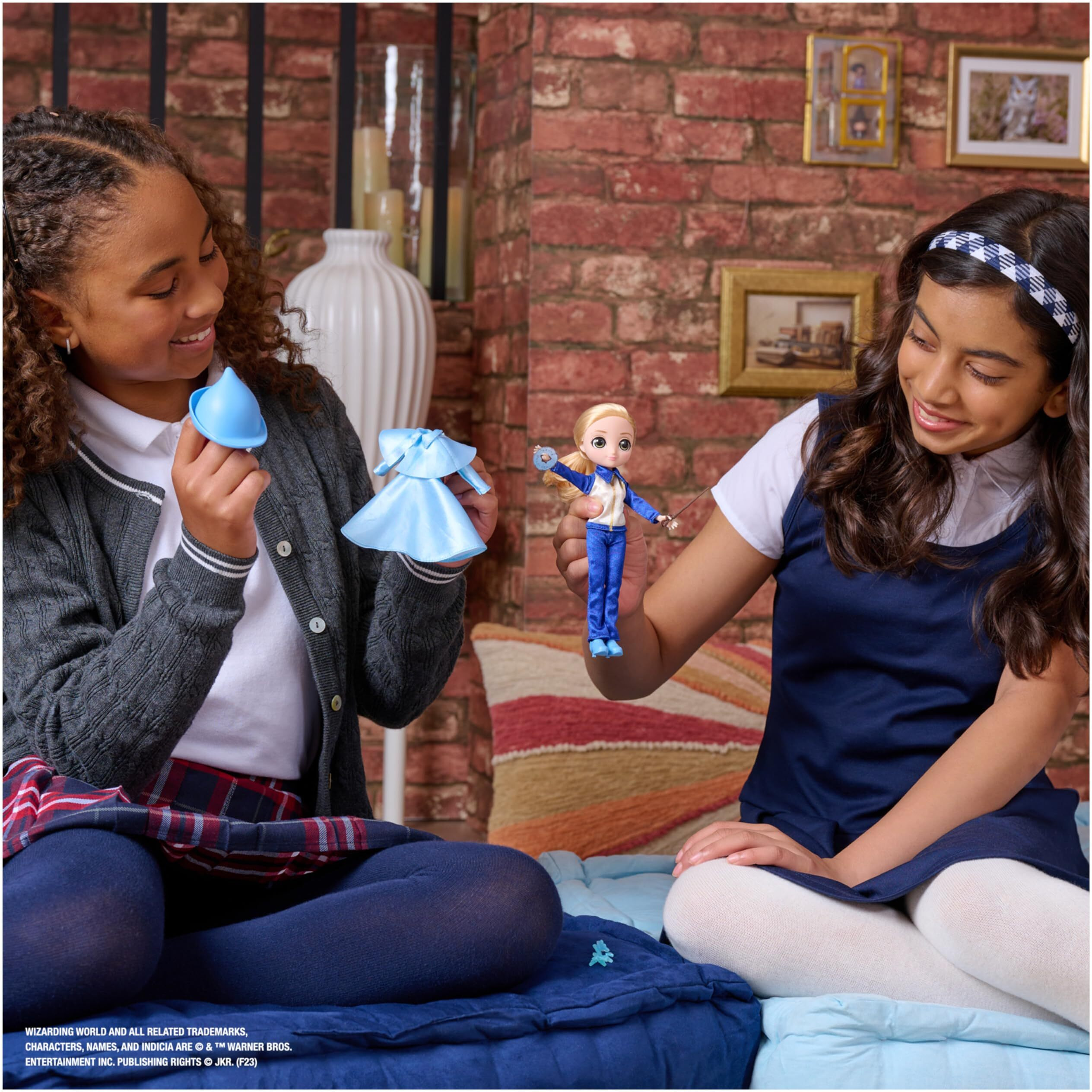 Wizarding World Harry Potter, 8-Inch Fleur Delacour 10-Piece Doll Gift Set With 2 Outfits And 8 Doll Accessories, Kids Toys For Ages 6 And Up