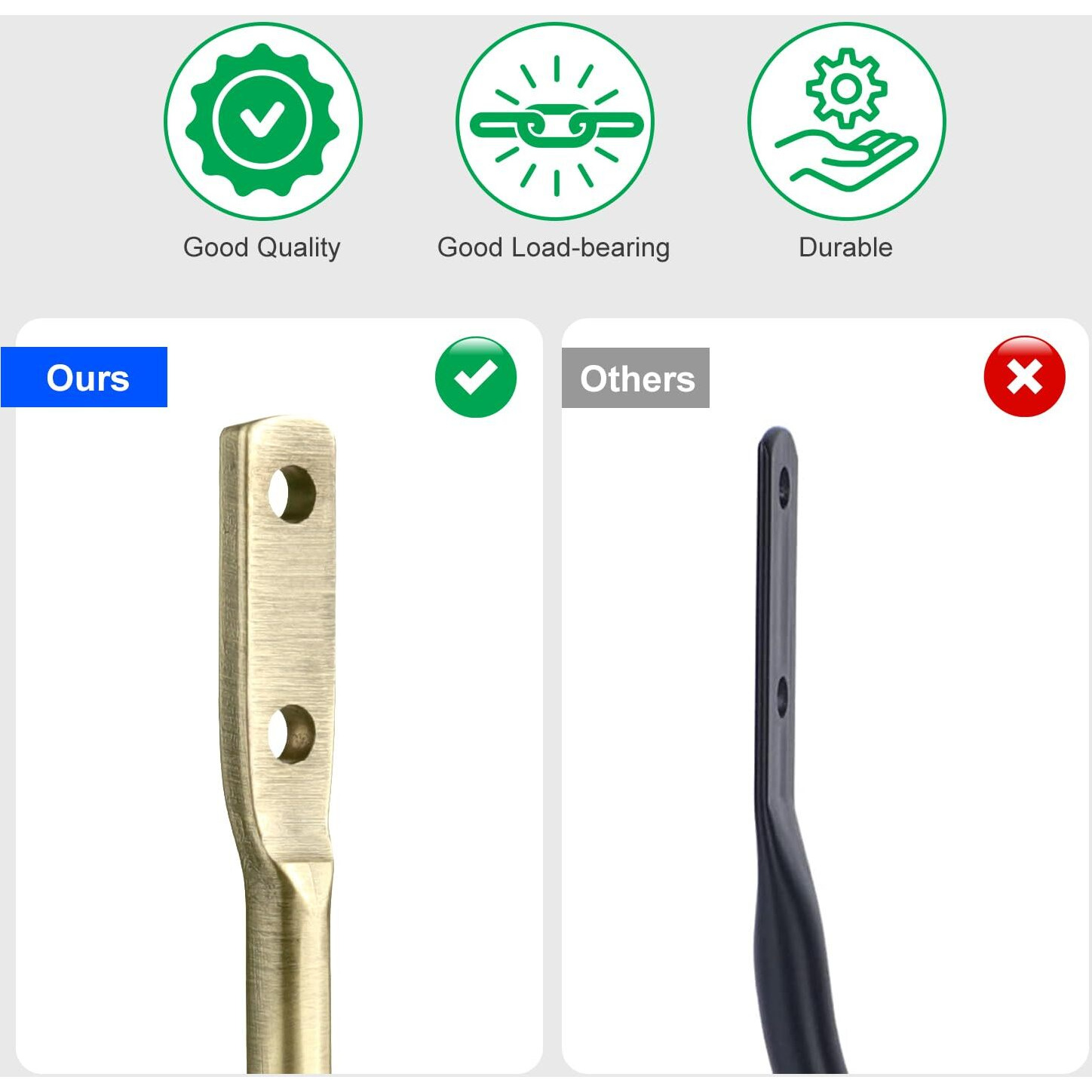 Curtain Holdbacks, 4 Pcs Curtains Holder Wall Mounted Drapery Tiebacks Retro Window Hook For Home Decor, Antique Brass