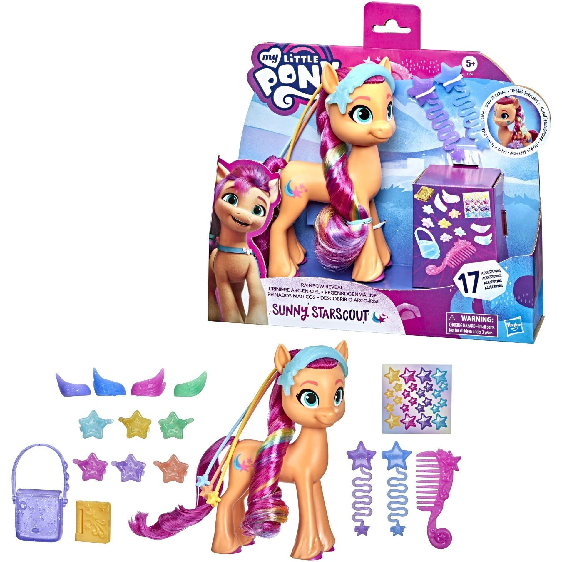 My Little Pony Hasbro Collectibles Rainbow Reveal Sunny