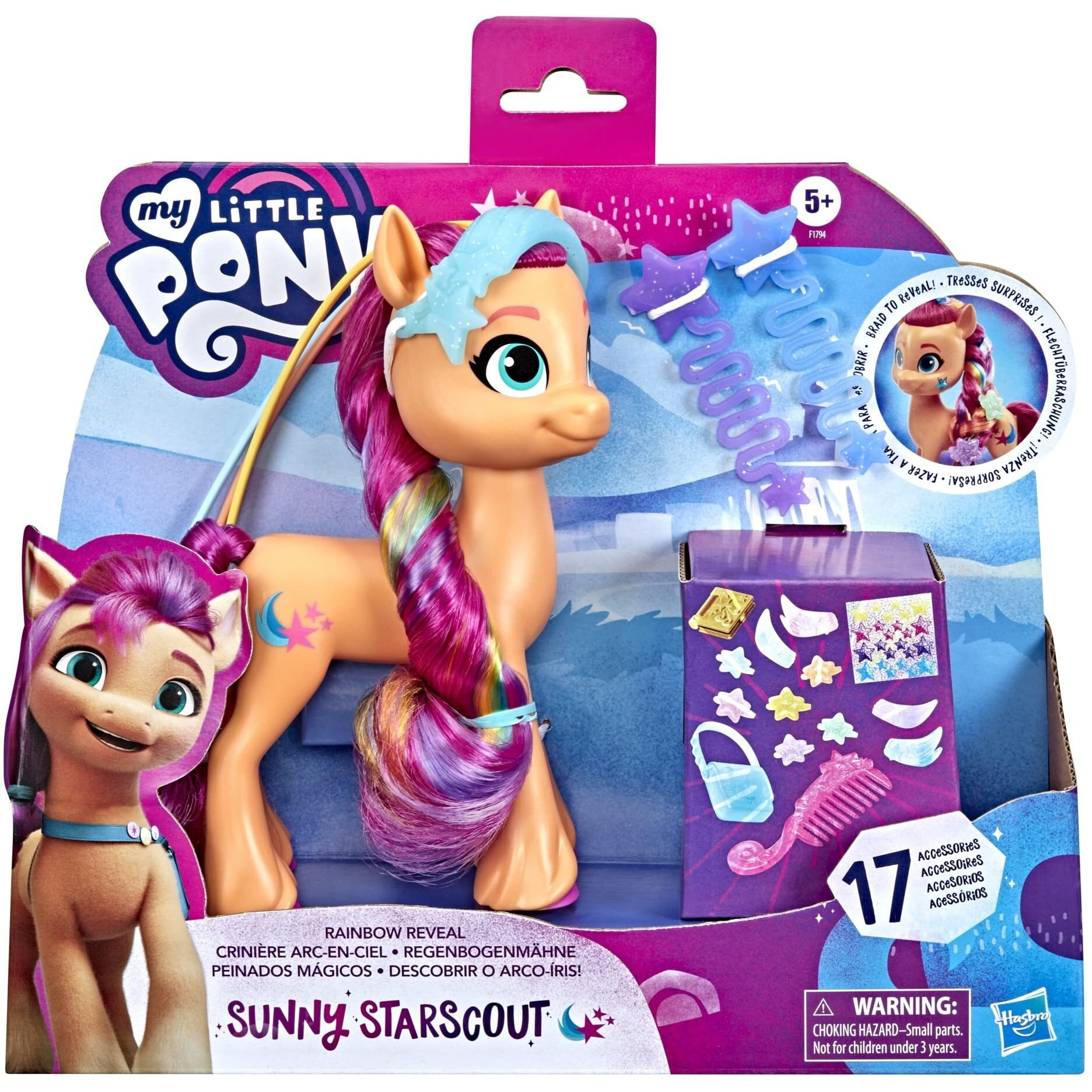 My Little Pony Hasbro Collectibles Rainbow Reveal Sunny