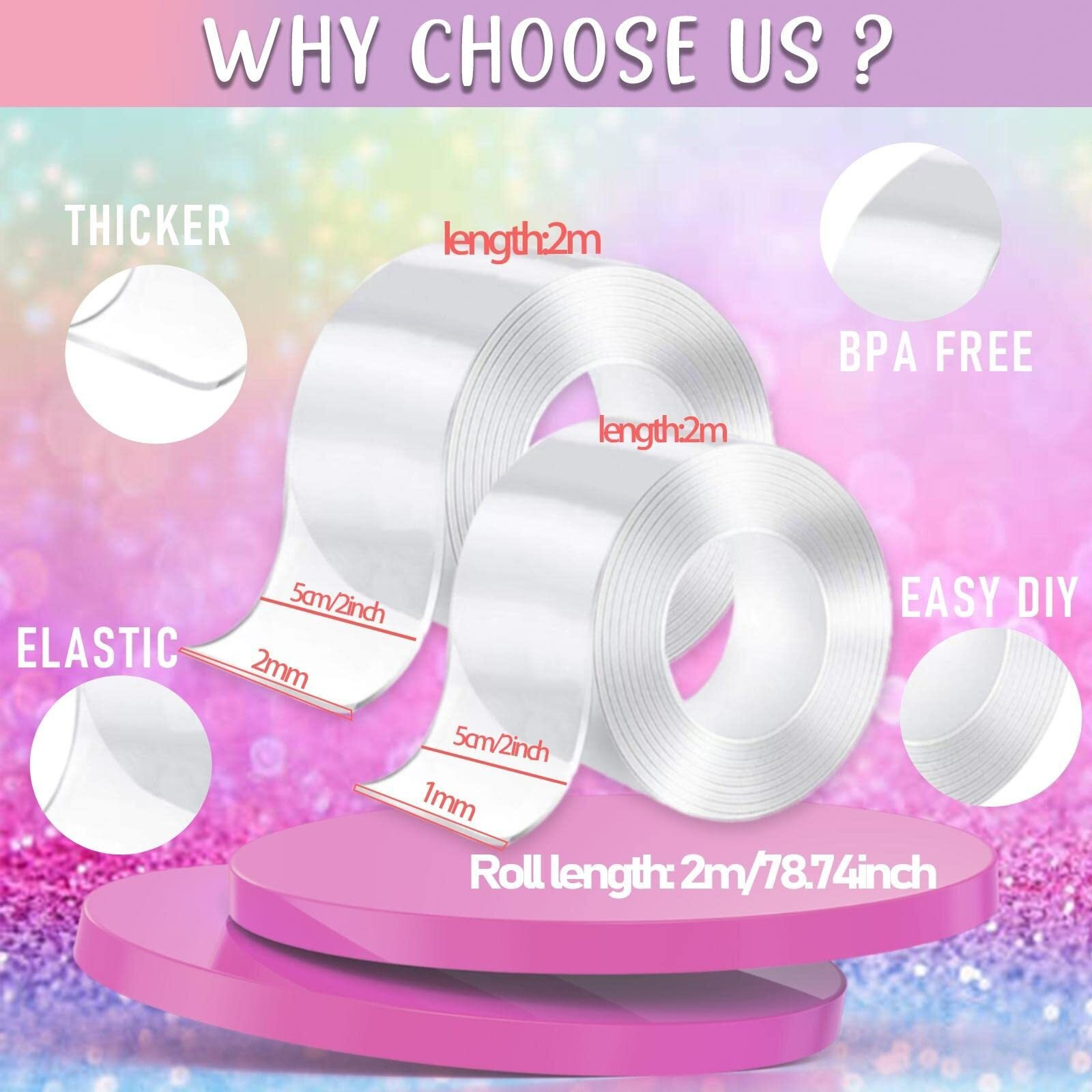 Nano Tape Bubble Kit For Kids With Step-By-Step Video Tutorial, Nano Tape Bubbles