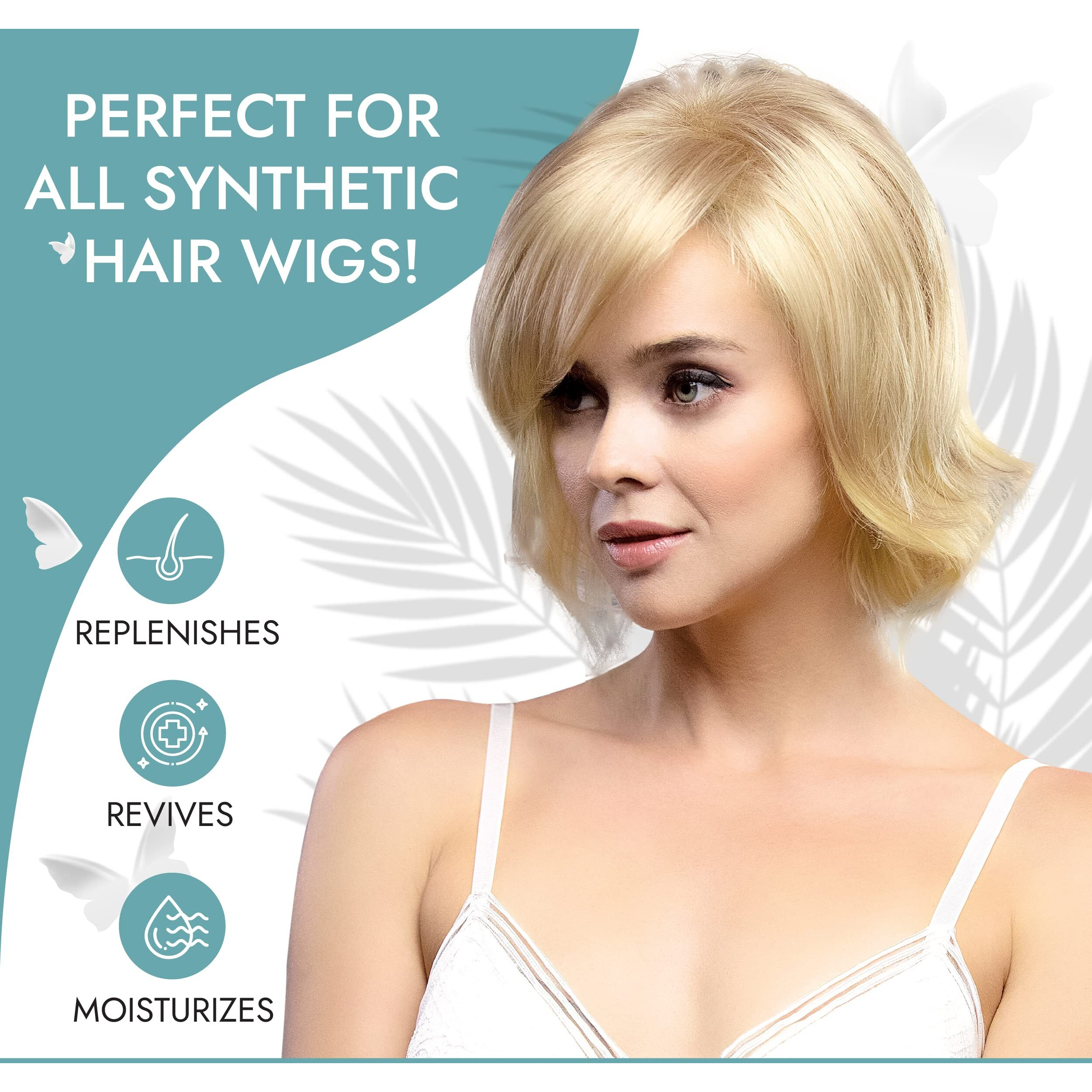 Rene Of Paris Prepare Wig Shampoo For Synthetic Wigs/Hair 8 Oz.