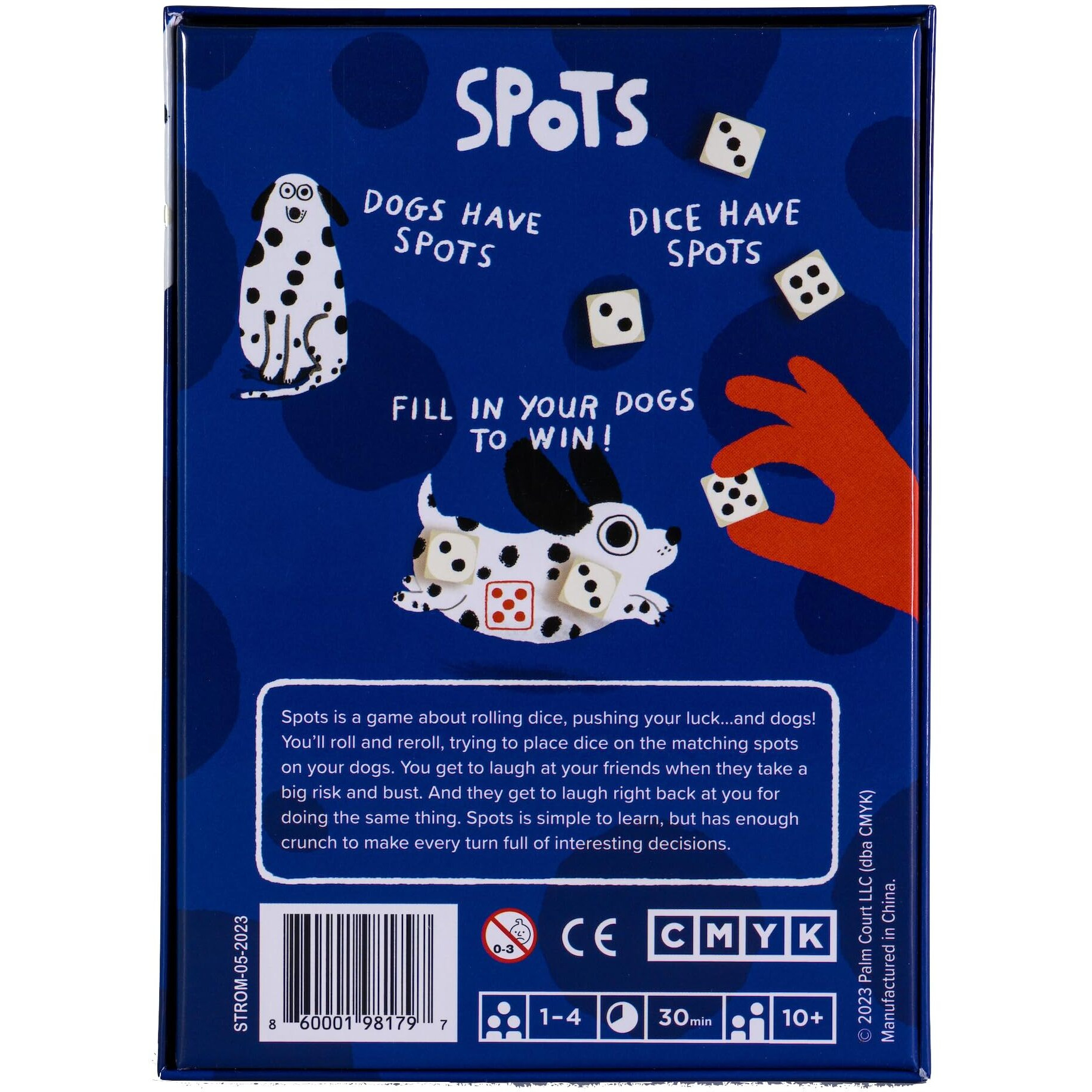Cmyk Spots - A Game About Rolling Dice, Pushing Your Luckand Dogs