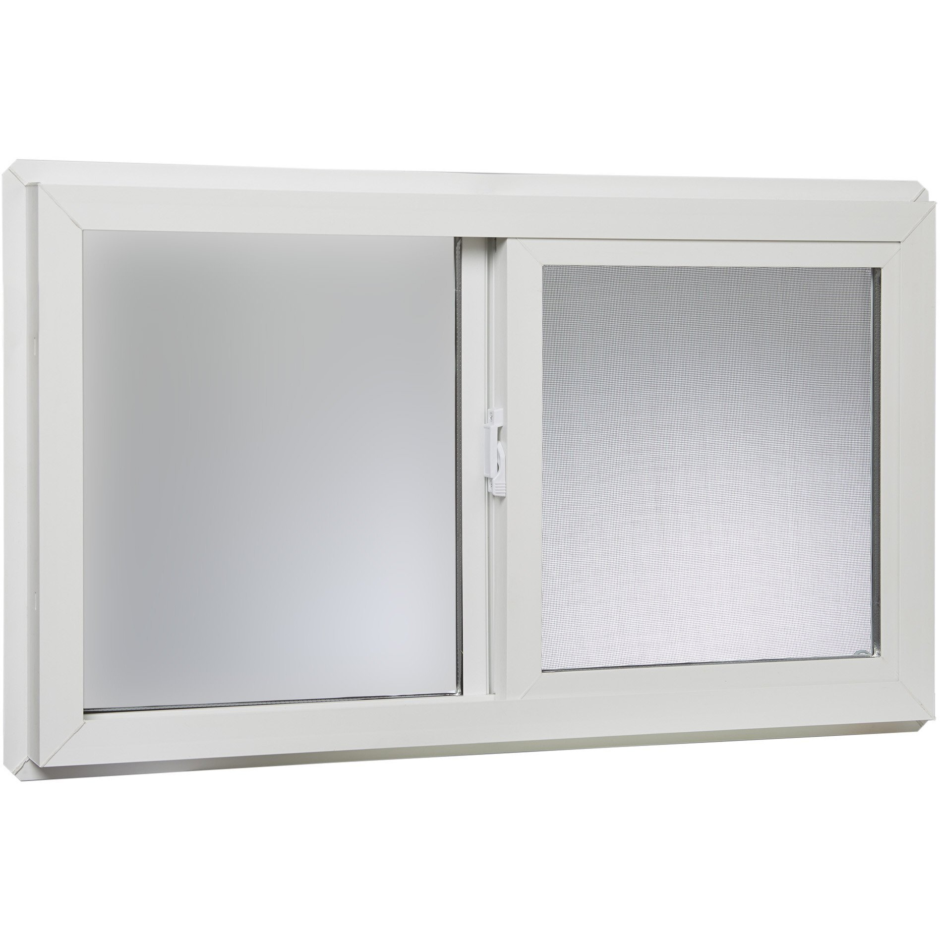 Park Ridge Products Vbsi3218Pr Vinyl Basement Slider Window, 32' X 18', White
