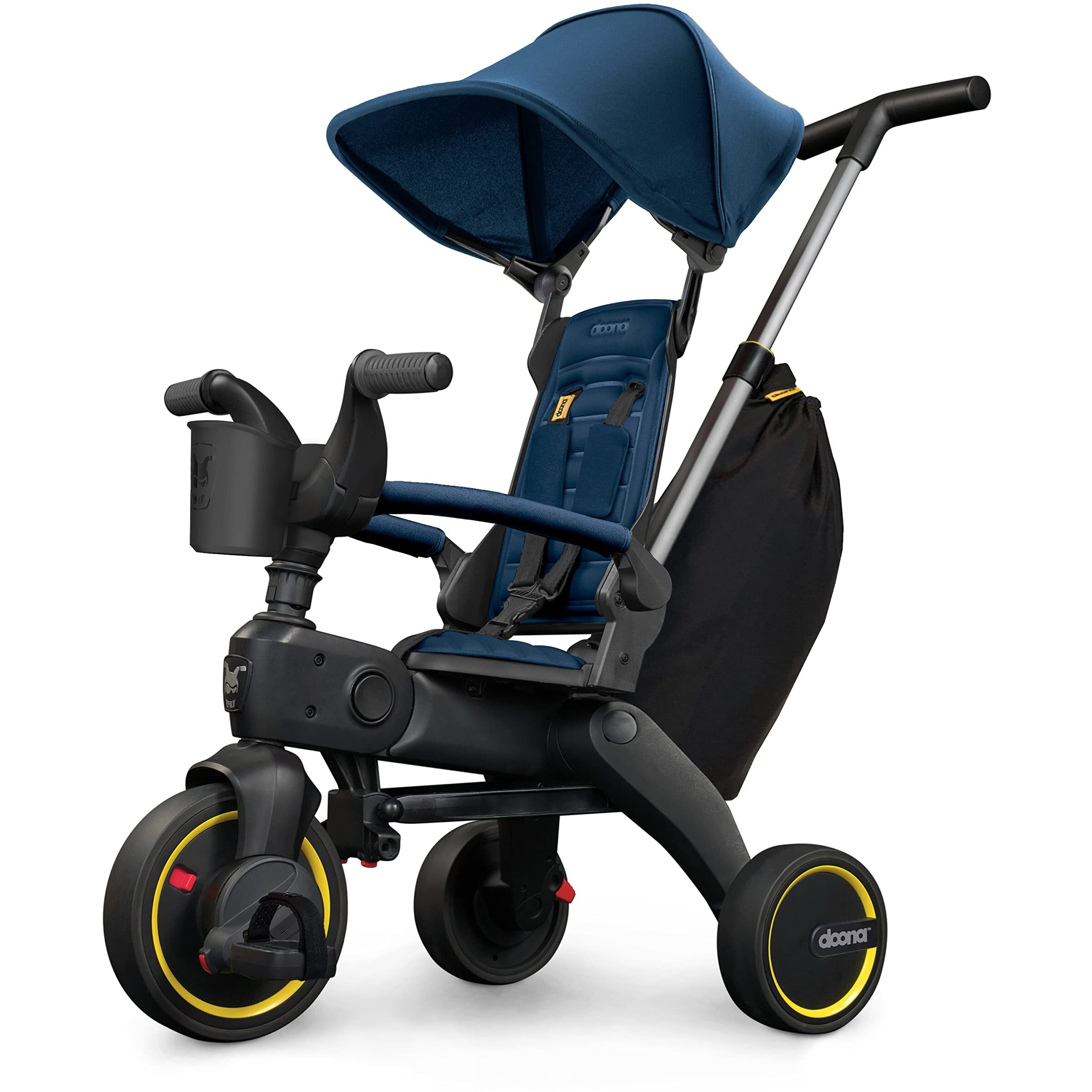 Doona Liki Trike S3, Royal Blue - 5-In-1 Compact, Foldable Tricycle - Suitable For Toddlers 10 To 36 Months