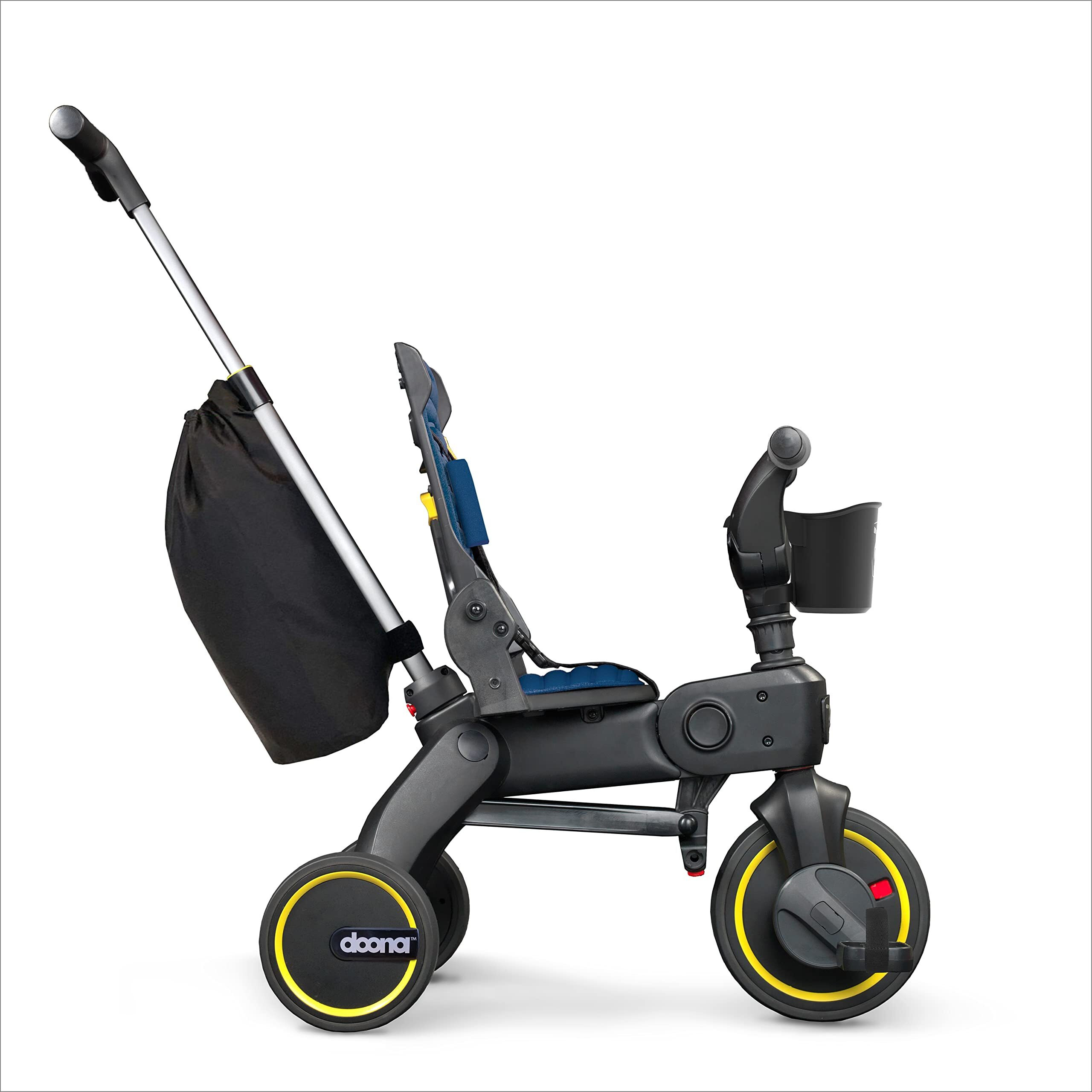 Doona Liki Trike S3, Royal Blue - 5-In-1 Compact, Foldable Tricycle - Suitable For Toddlers 10 To 36 Months