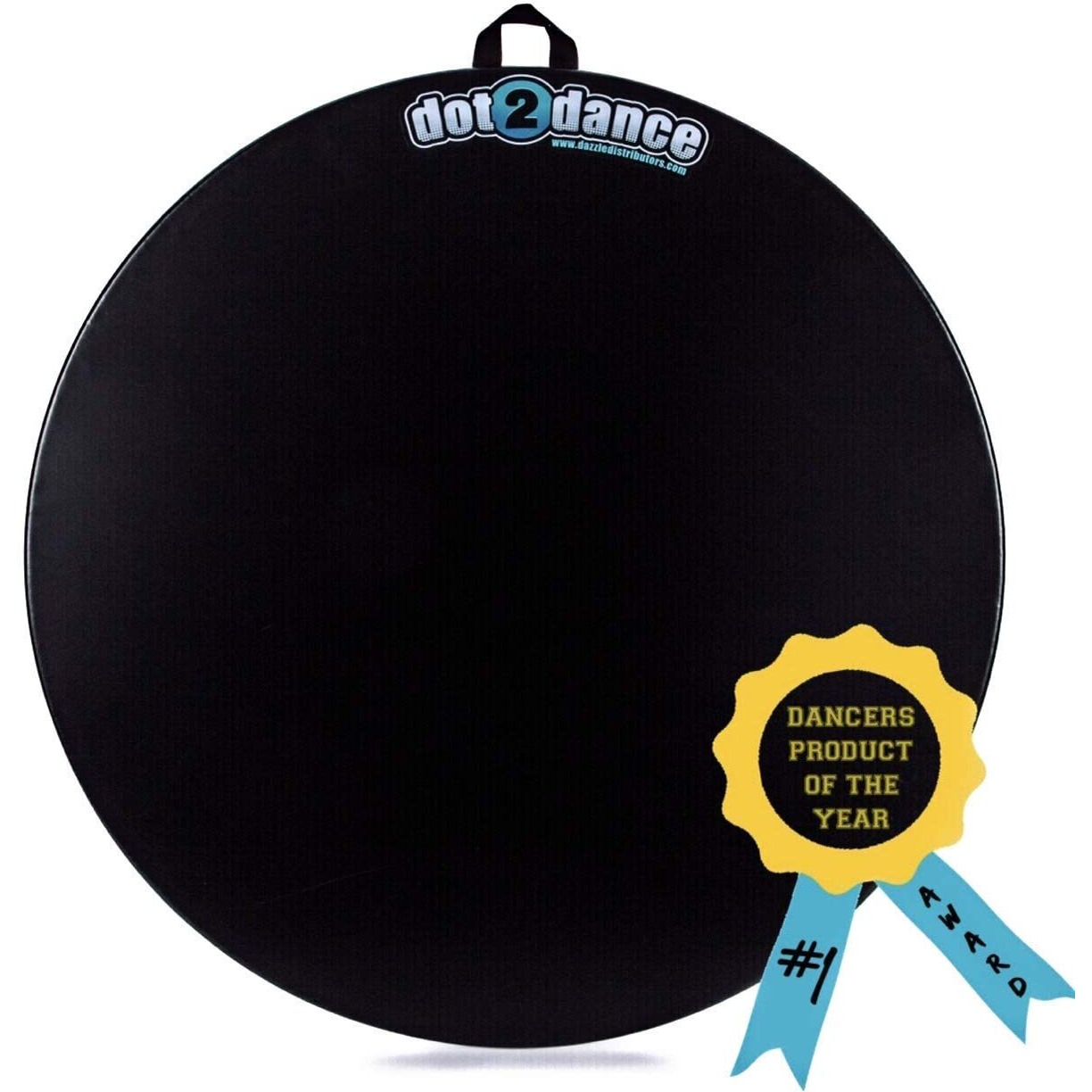 Dot2Dance Portable Dance Floor 32 Inches, Marley Flooring Ballet Training Equipment, Tap Dance Floor, Turning Boards For Dancers & Figure Skating Practice Mat, Tap Board For Tap Dancing, Practice Pirouette