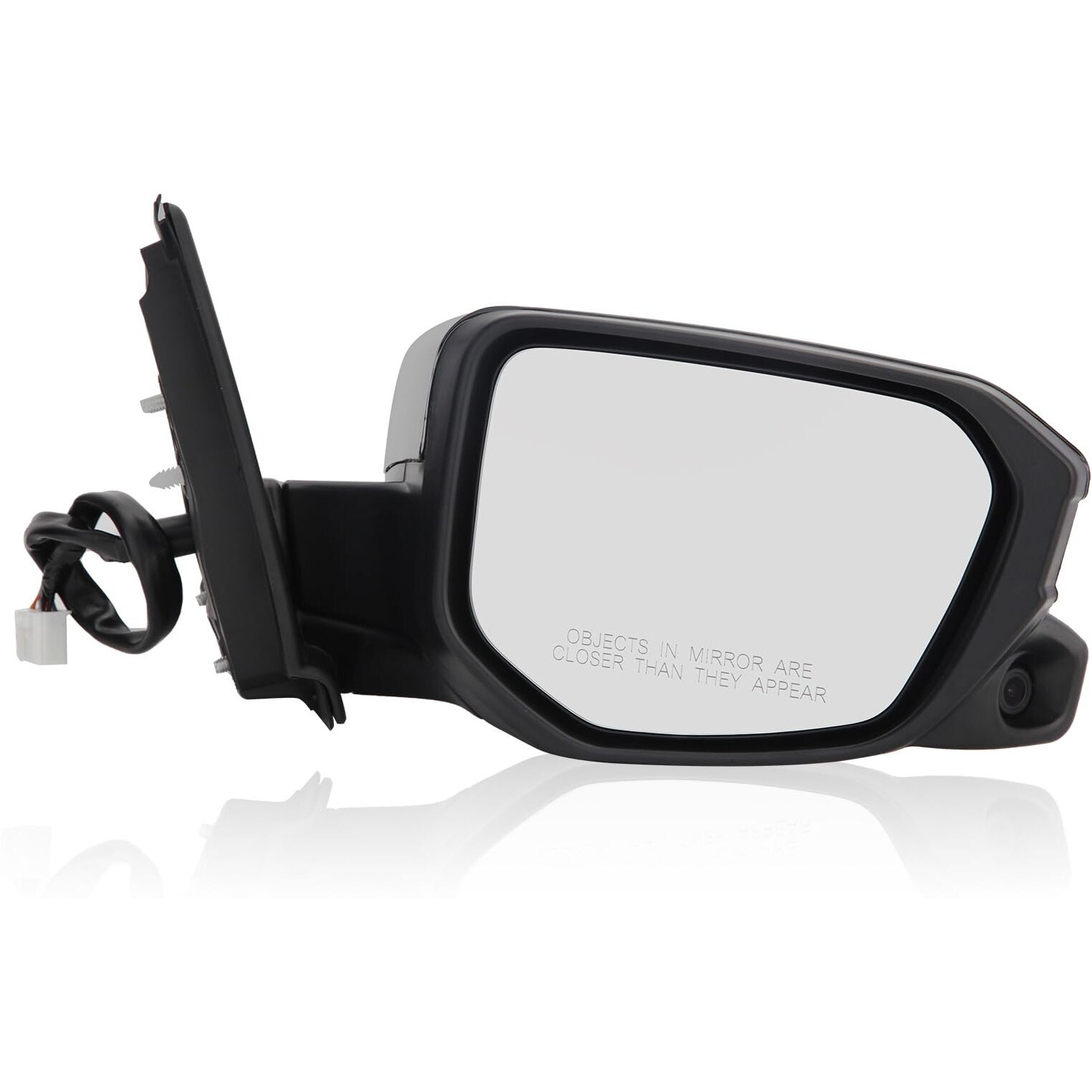 Passenger Side View Mirror Compatible With 2016-2021 Honda Civic Power Heated With Camera