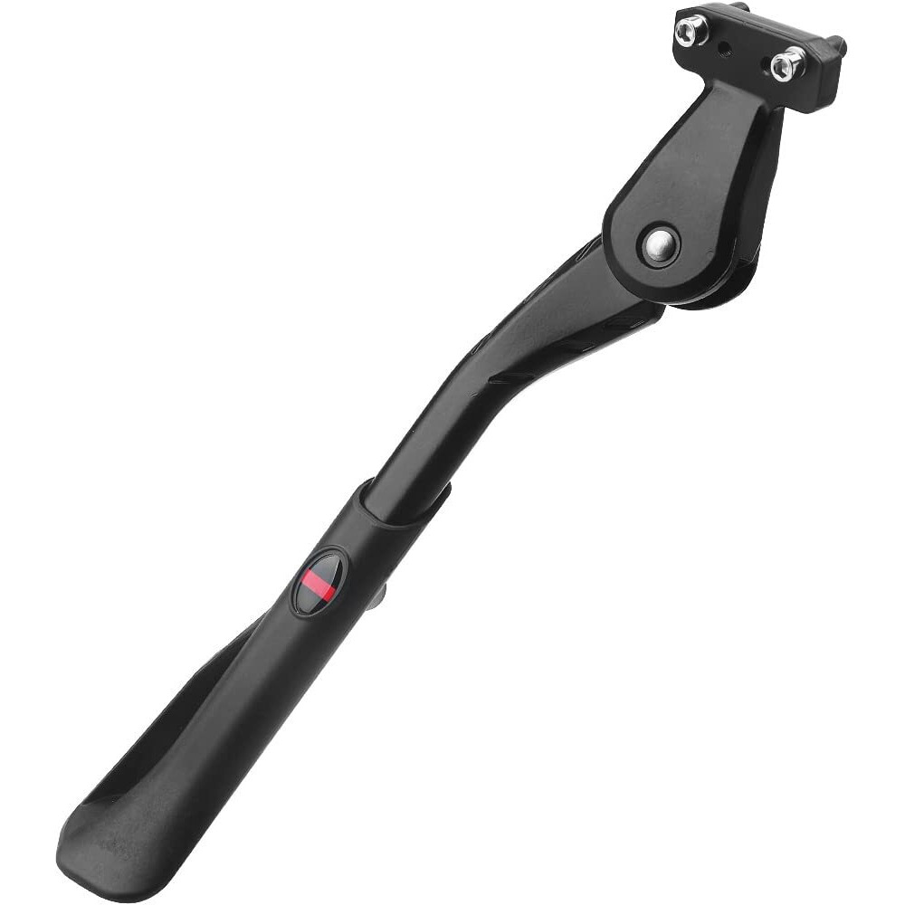Sataway Bike Kickstand Adjustable Strong Rear Mount Aluminum Alloy Bicycle Kickstand For 24 26 700C 27.5 28 29 Inch Electric Bike Mountain Bike Adult Bike (40Mm)