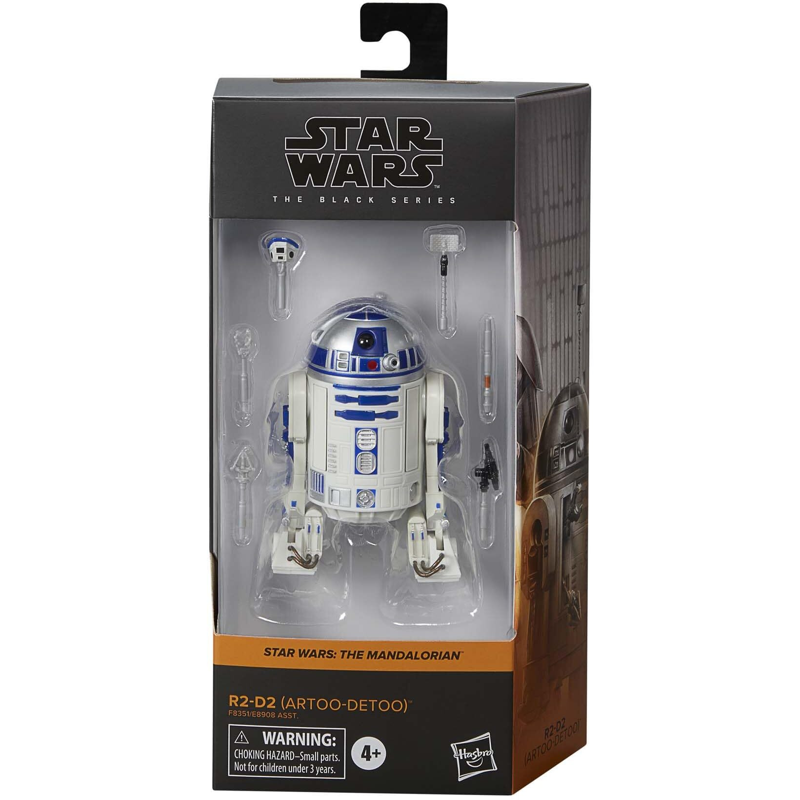 Star Wars The Black Series R2-D2 (Artoo-Detoo), The Mandalorian Collectible 6-Inch Action Figures, Ages 4 And Up
