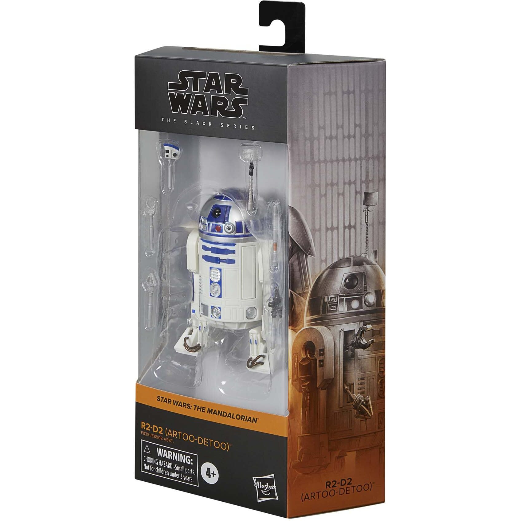 Star Wars The Black Series R2-D2 (Artoo-Detoo), The Mandalorian Collectible 6-Inch Action Figures, Ages 4 And Up