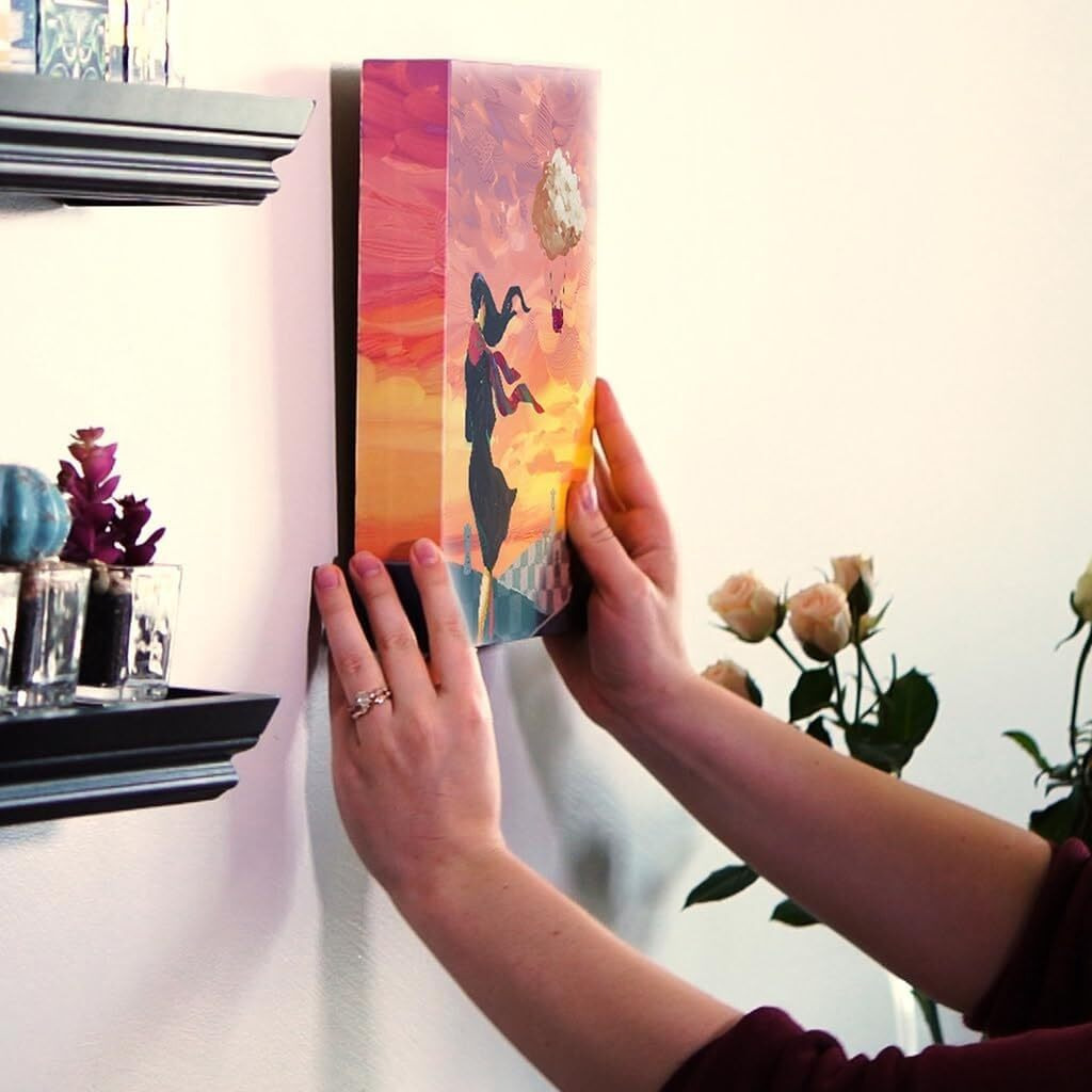 Board Games Canvas Card Game Creative Art Themed Strategy, Hand Management And Set Collection Game For Adults And Teens Ages 14+ 1-5 Players,Made By R2I Games,Mixed,Canvas01