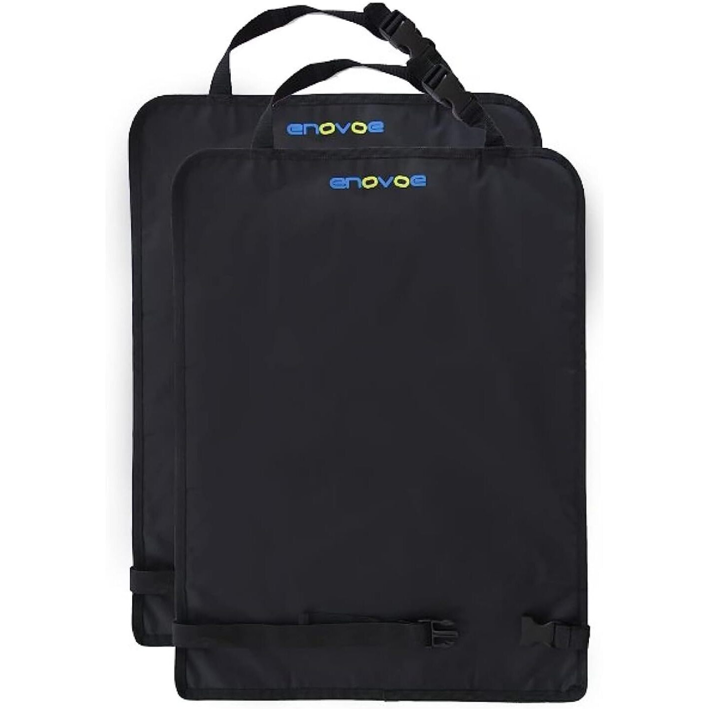 Enovoe Seat Cover Protector, 2 Pack - Premium Quality Polyester Back Seat Cover For Kids - Waterproof Protection From Mud And Scratches - Universal Fit For Suvs, Trucks, Minivans, Sedans