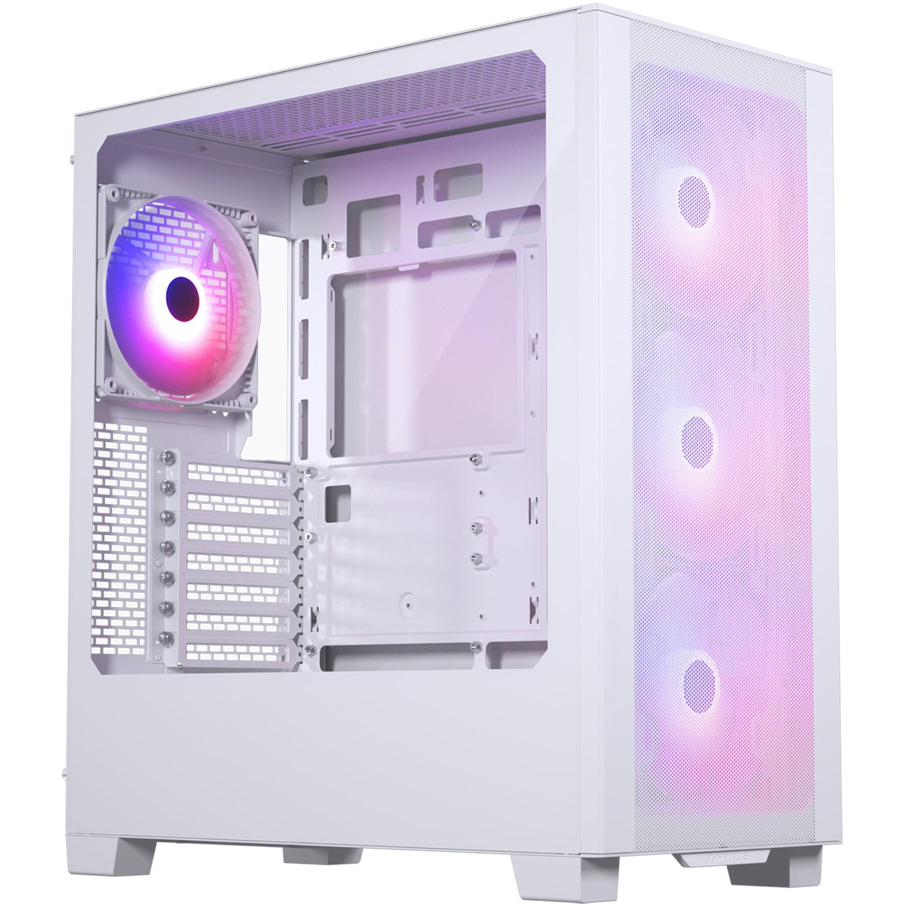 Phanteks Xt Pro Ultra, Mid-Tower Gaming Chassis, 4X M25-140 Fans Included, High Airflow Performance Mesh, Tempered Glass Window, Usb-C 3.2 Gen2 (White)