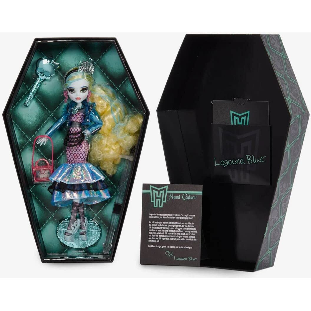 Monster High Haunt Couture 10.5In Lagoona Blue 2022 Limited Edition Collector's Doll