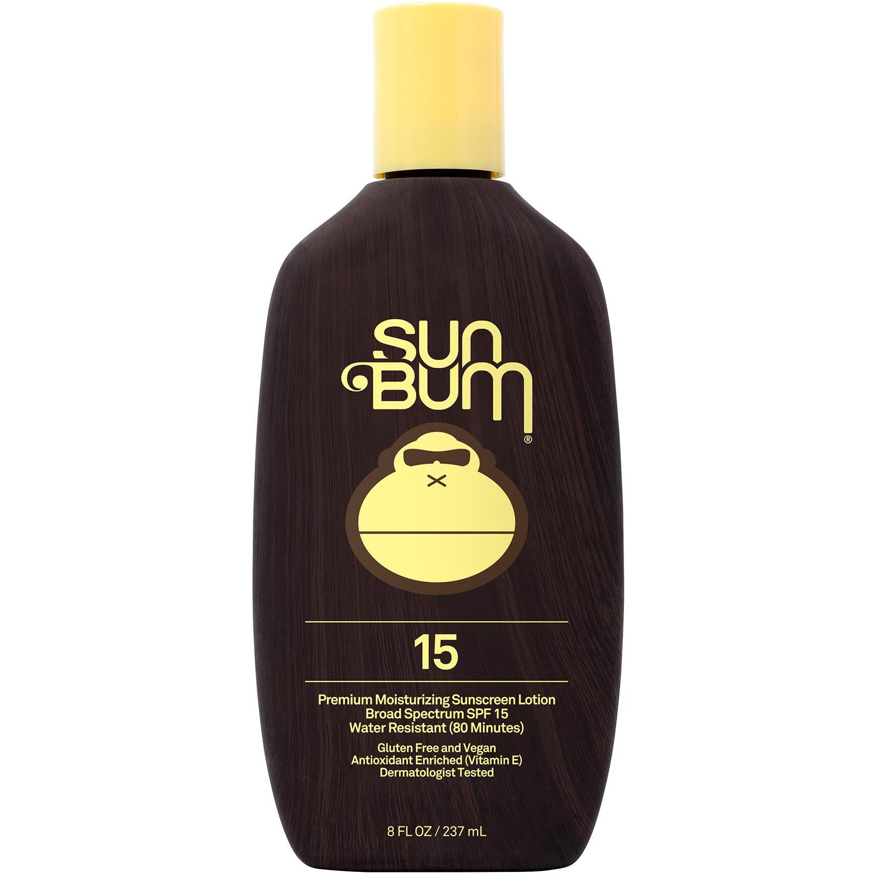 Sun Bum Original Spf 15 Sunscreen Lotion | Vegan And Hawaii 104 Reef Act Compliant (Octinoxate & Oxybenzone Free) Broad Spectrum Moisturizing Uva/Uvb Sunscreen With Vitamin E | 8 Oz