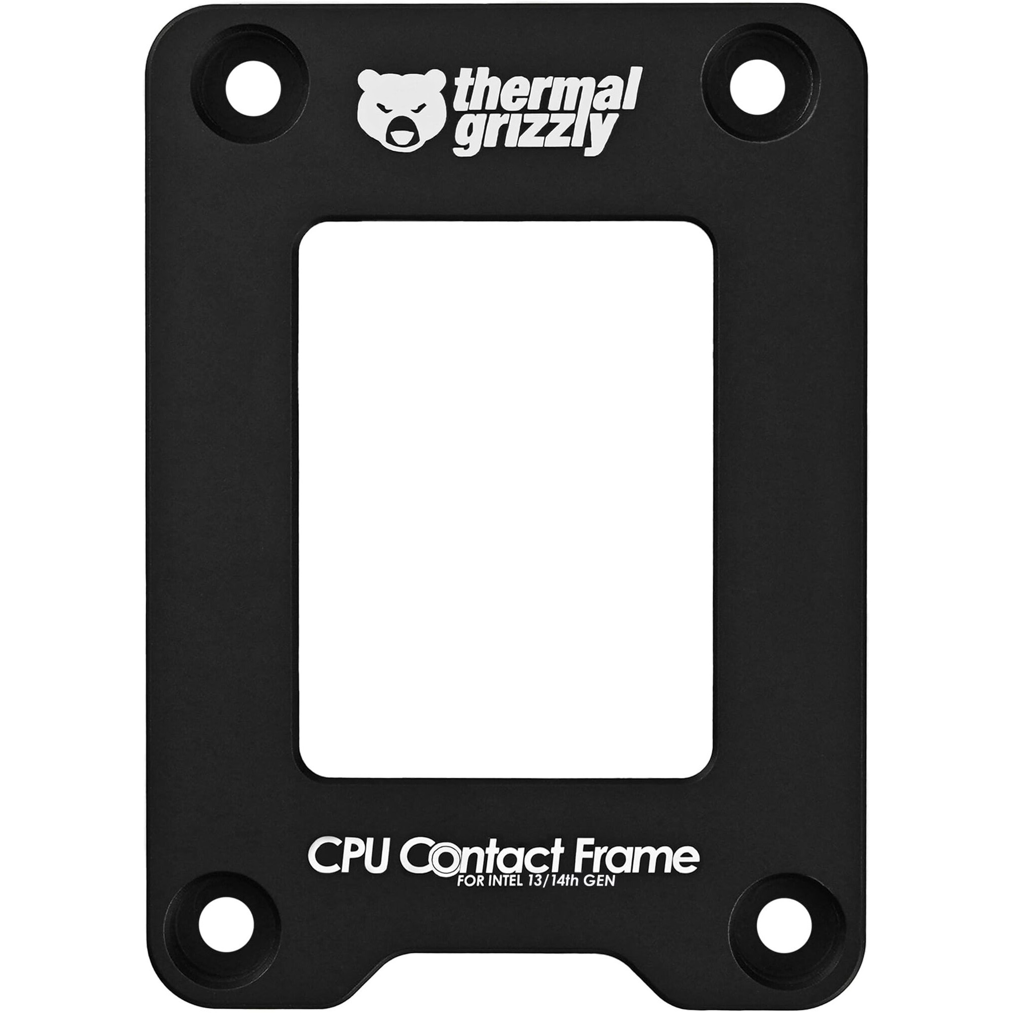 Thermal Grizzly - Cpu Contact Frame Intel 13Th & 14Th Generation - For Optimized Cpu Contact Pressure To Improve The Cooling Performance - Easy Install - By Der8Auer