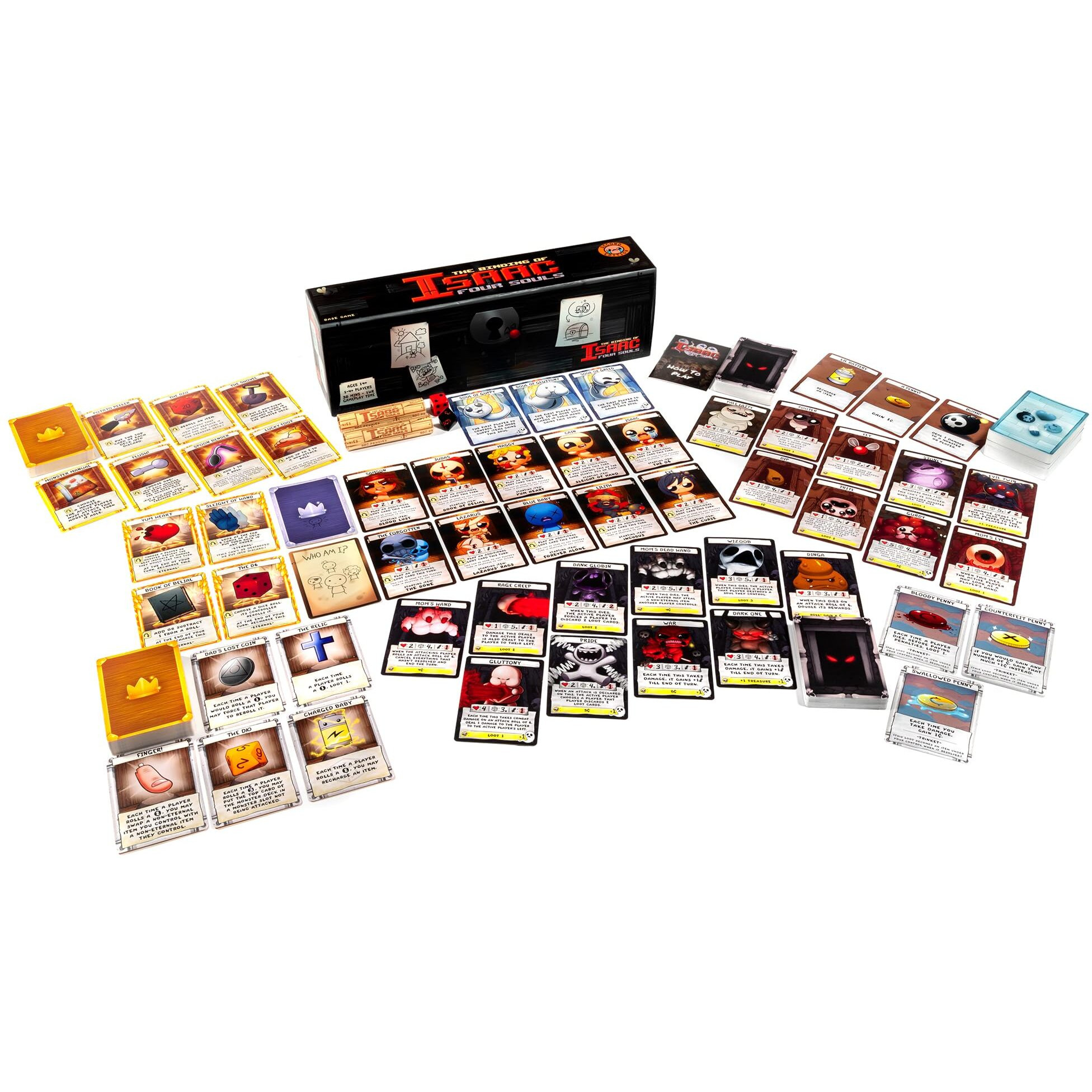 Maestro Media The Binding Of Isaac Four Souls (2Nd Edition) - Strategy Card Game, Officially Licensed, Ages 13+, 1-4+ Players, 30 Min