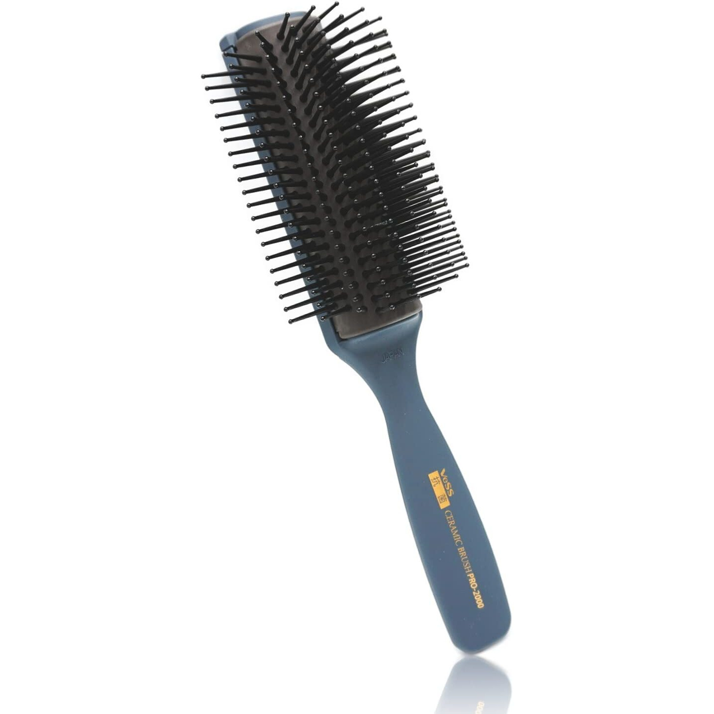 Vess Professional Hair Blow Brush Pro-2000 Ceramic 9 Rows Wide Type-English Instruction Manual-Made In Japan