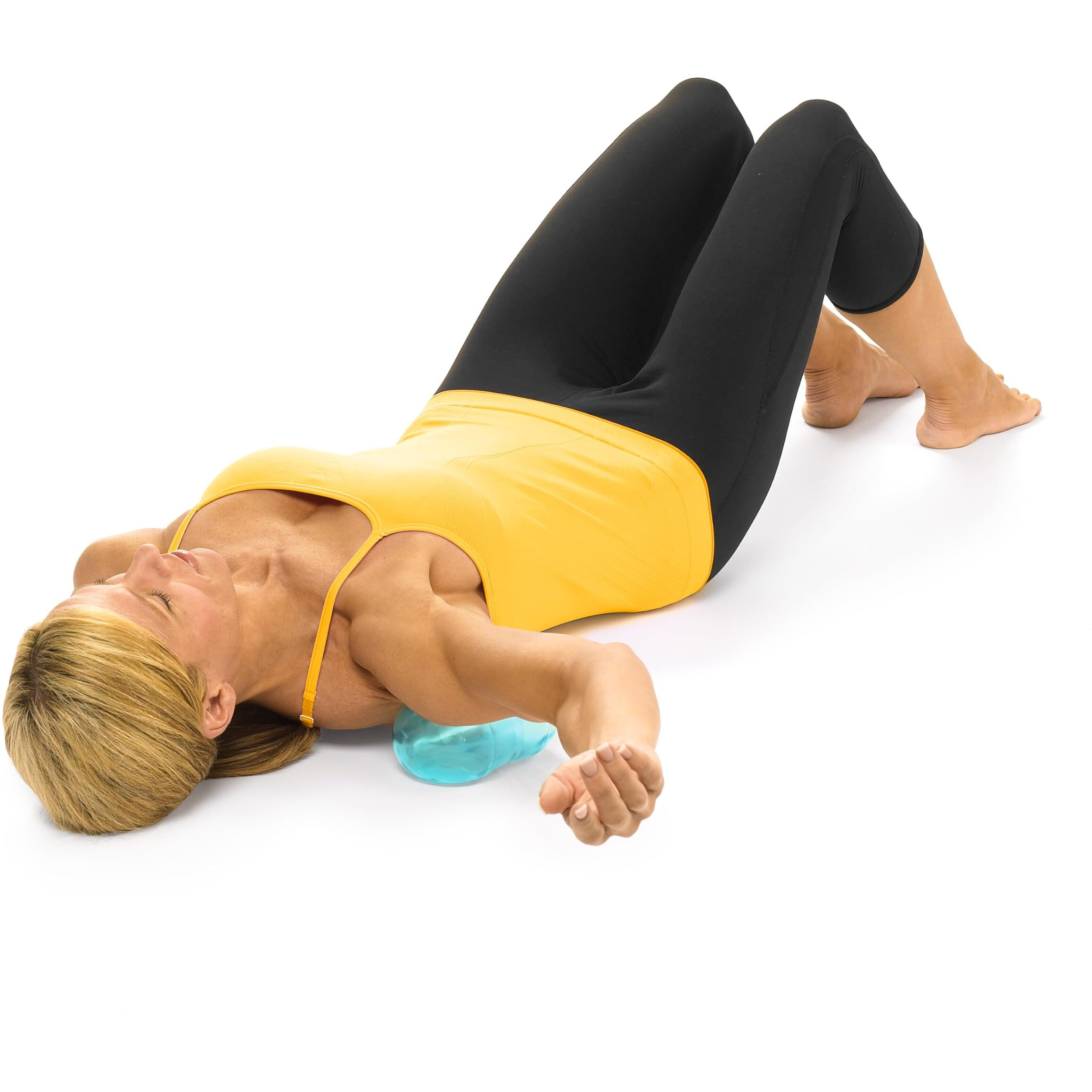 Optp Franklin Mini Roll - Peanut Shaped Massage Roll For Franklin Method Exercises - Peanut Roller To Massage Neck, Back, And Legs For Muscle Tension Relief And Pelvic Strengthening