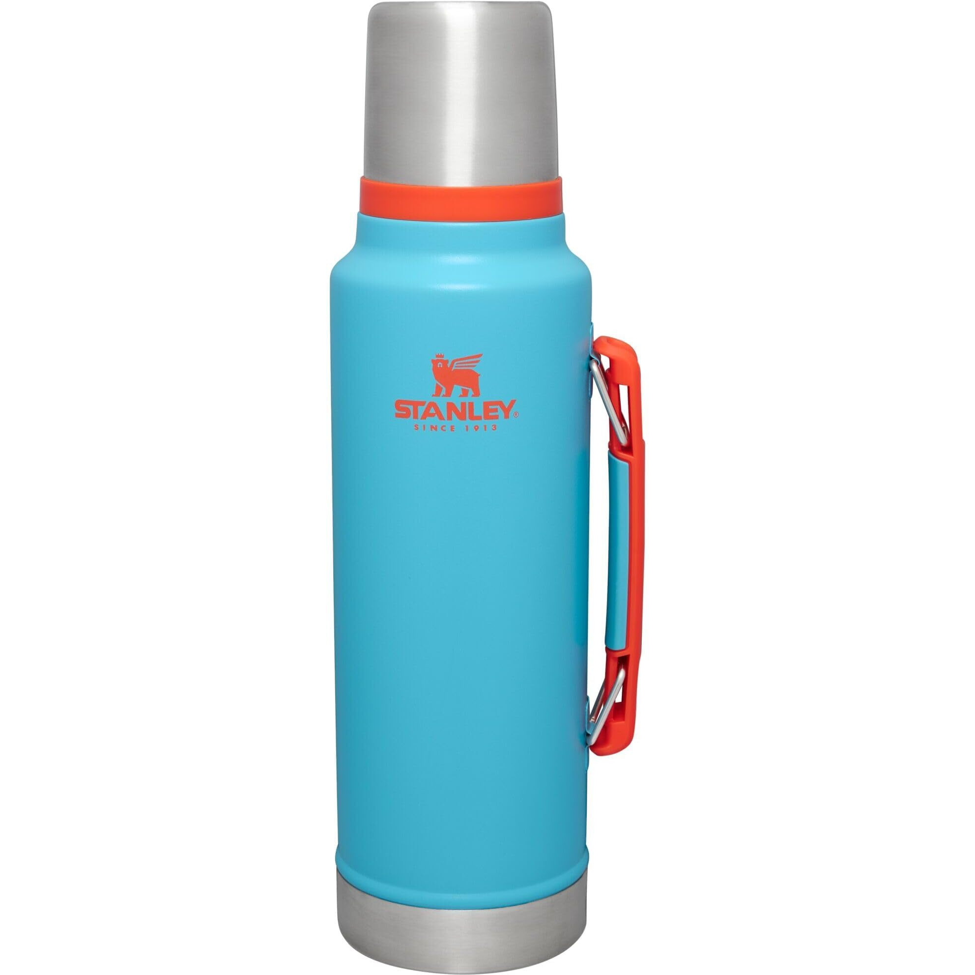 Stanley Classic Vacuum Insulated Wide Mouth Bottle - Pool - Bpa-Free 18/8 Stainless Steel Thermos For Cold & Hot Beverages - 1.5 Qt