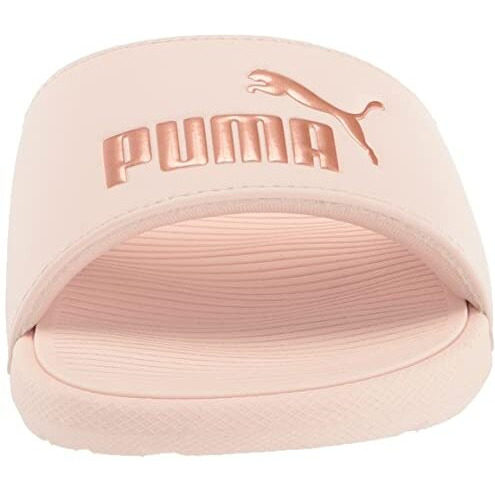 Puma Women's Cool Cat 2.0 Slide Sandals, Cloud Pink-Rose Gold, 7