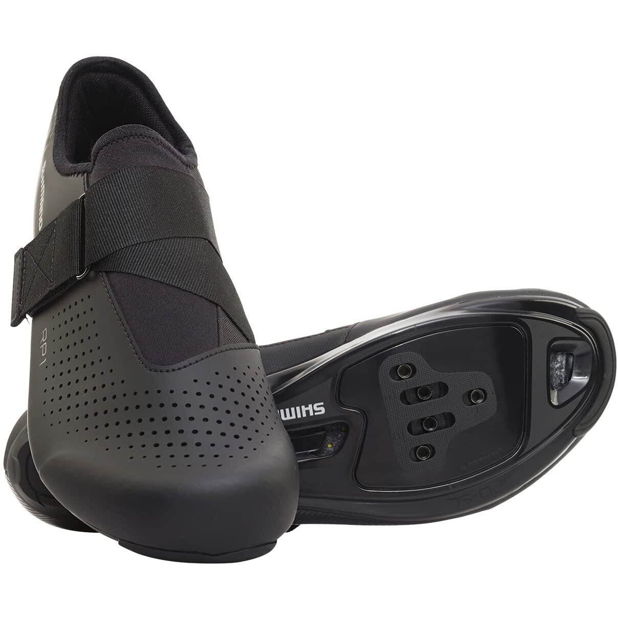 Shimano Sh-Rp101 High Performing All-Rounder Cycling Shoe, Black, 8.5-9 Women / 7.5-8 Men (Eu 41)